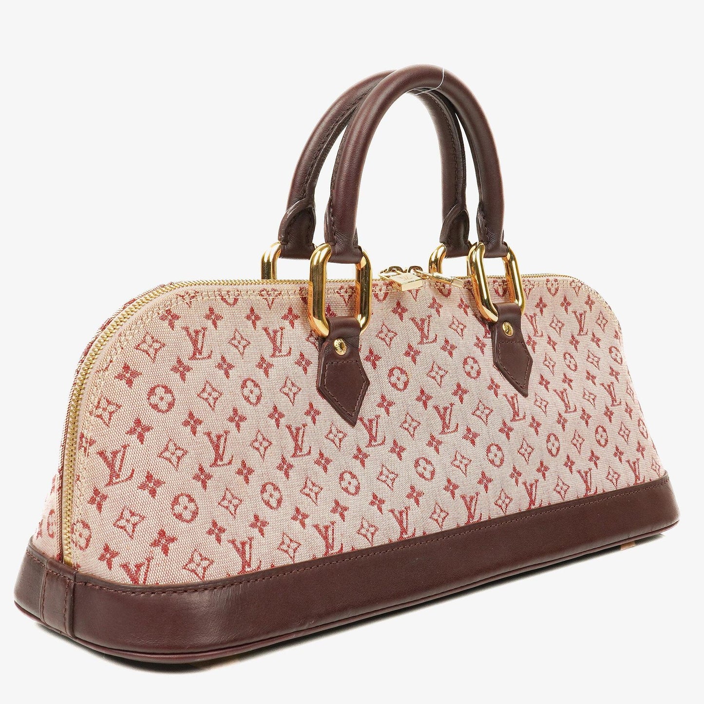 Louis Vuitton Mini Alma Long Handbag Monogram Cherry