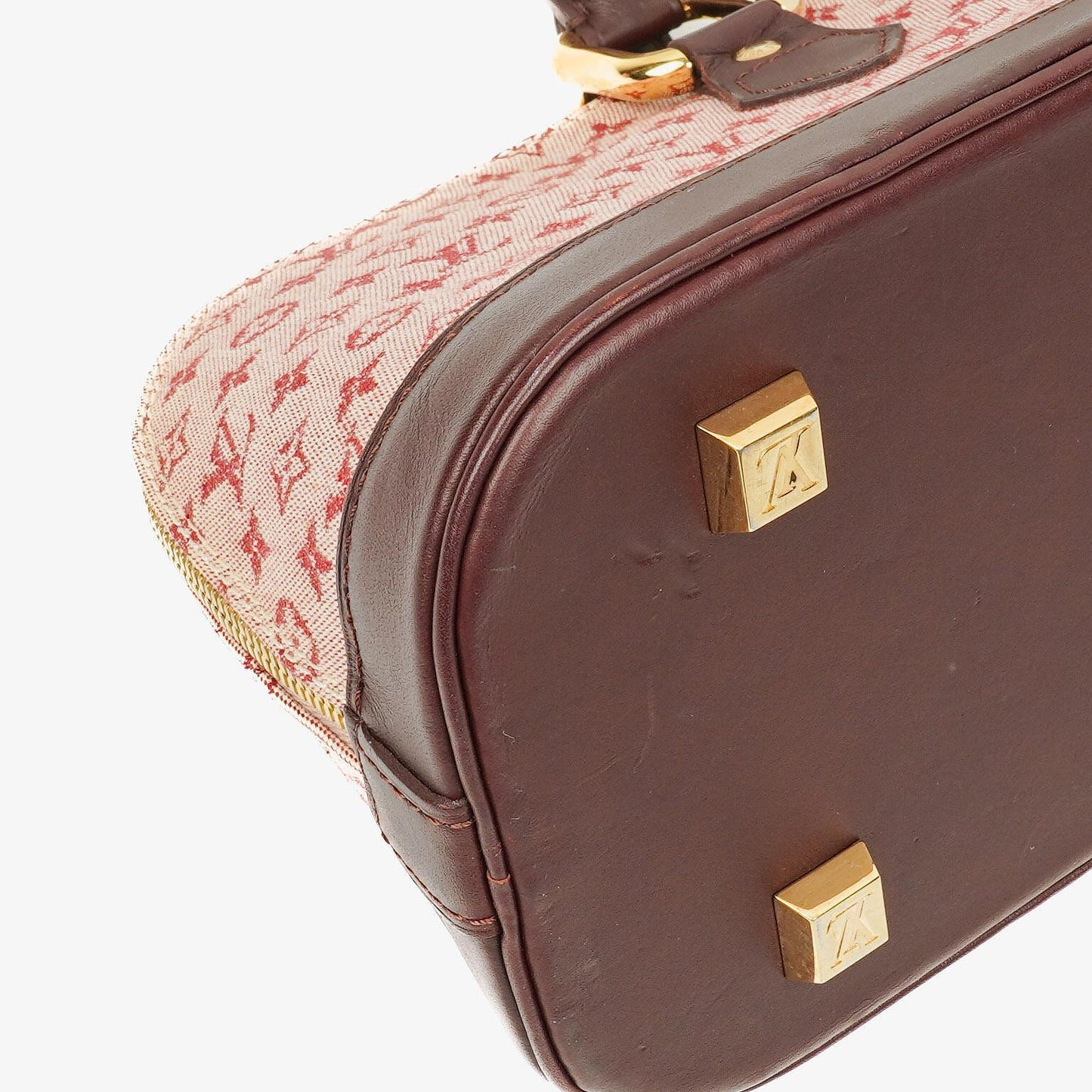 Louis Vuitton Mini Alma Long Handbag Monogram Cherry