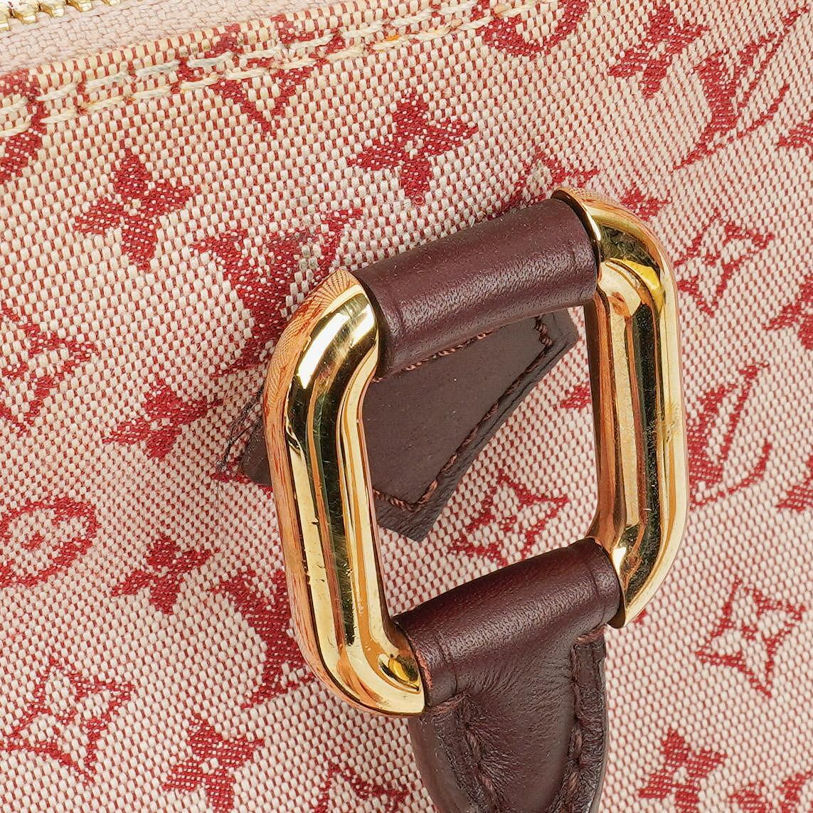 Louis Vuitton Mini Alma Long Handbag Monogram Cherry