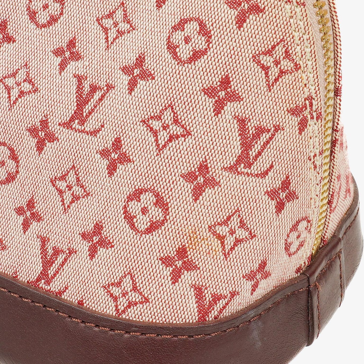 Louis Vuitton Mini Alma Long Handbag Monogram Cherry