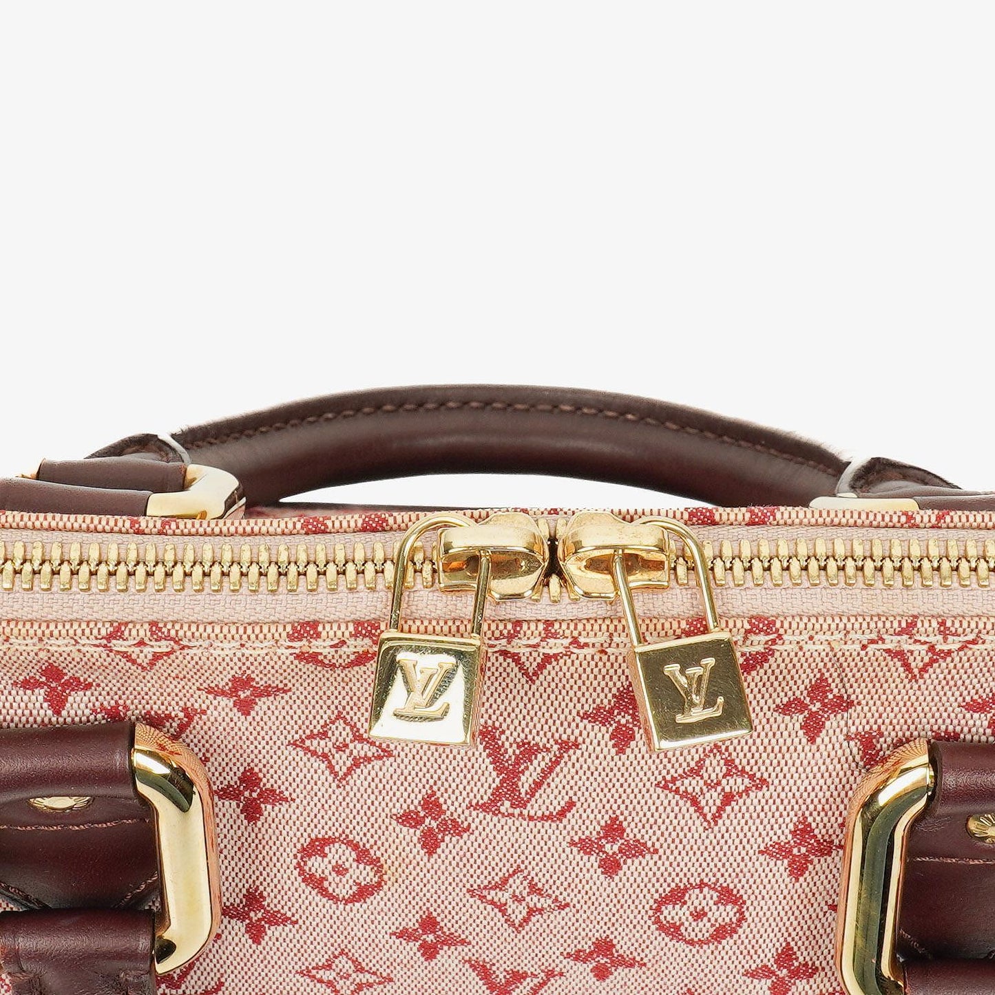 Louis Vuitton Mini Alma Long Handbag Monogram Cherry