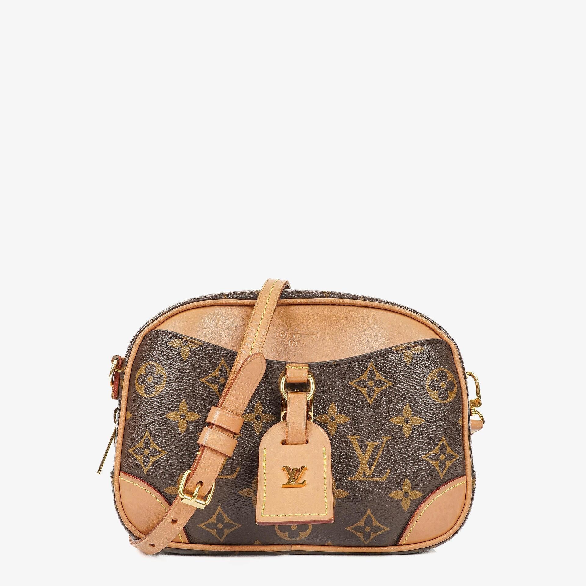 Louis Vuitton Mini Deauville Monogram Canvas Shoulder Bag