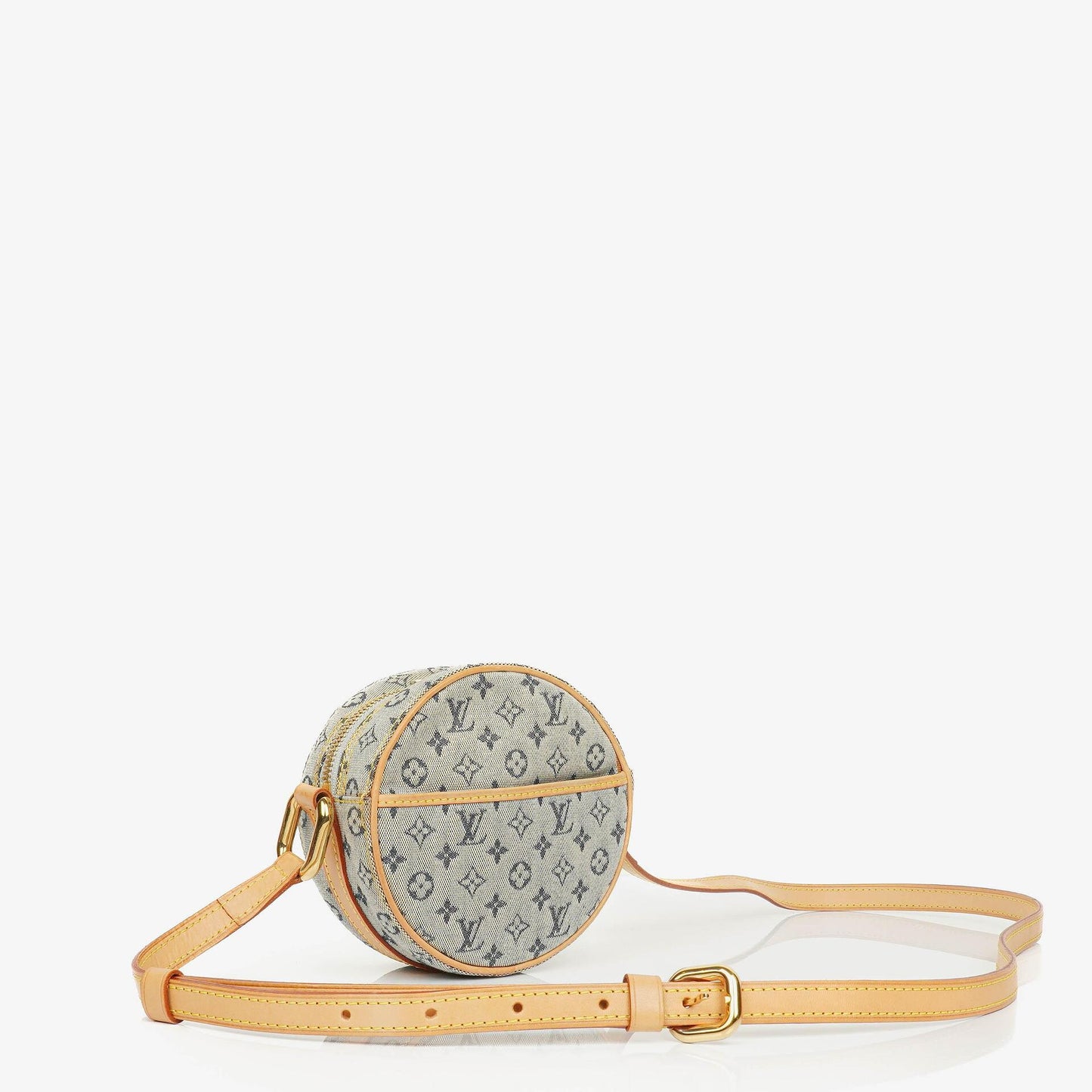 Louis Vuitton Mini Jeanne PM Blue Monogram Mini Lin Shoulder Bag