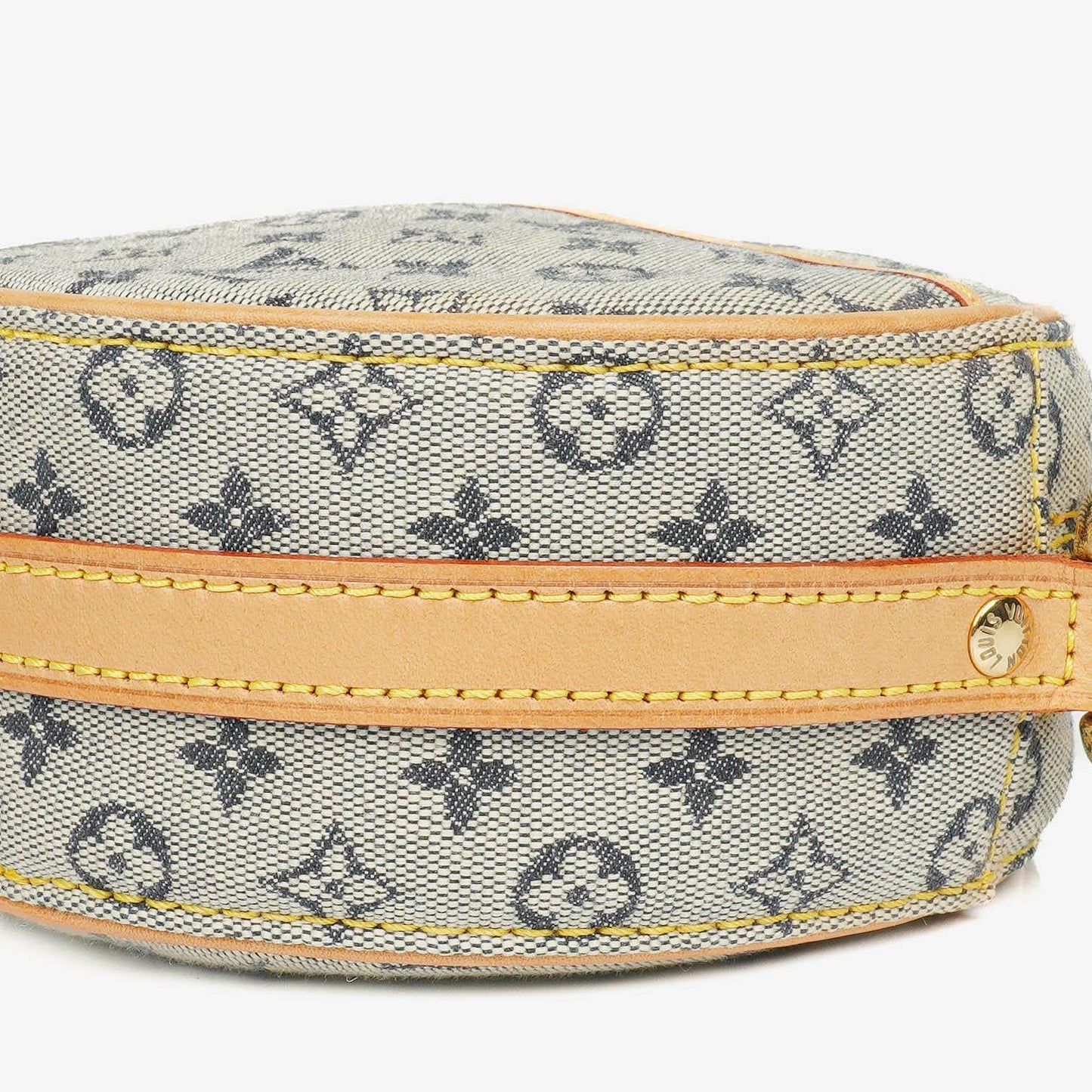 Louis Vuitton Mini Jeanne PM Blue Monogram Mini Lin Shoulder Bag