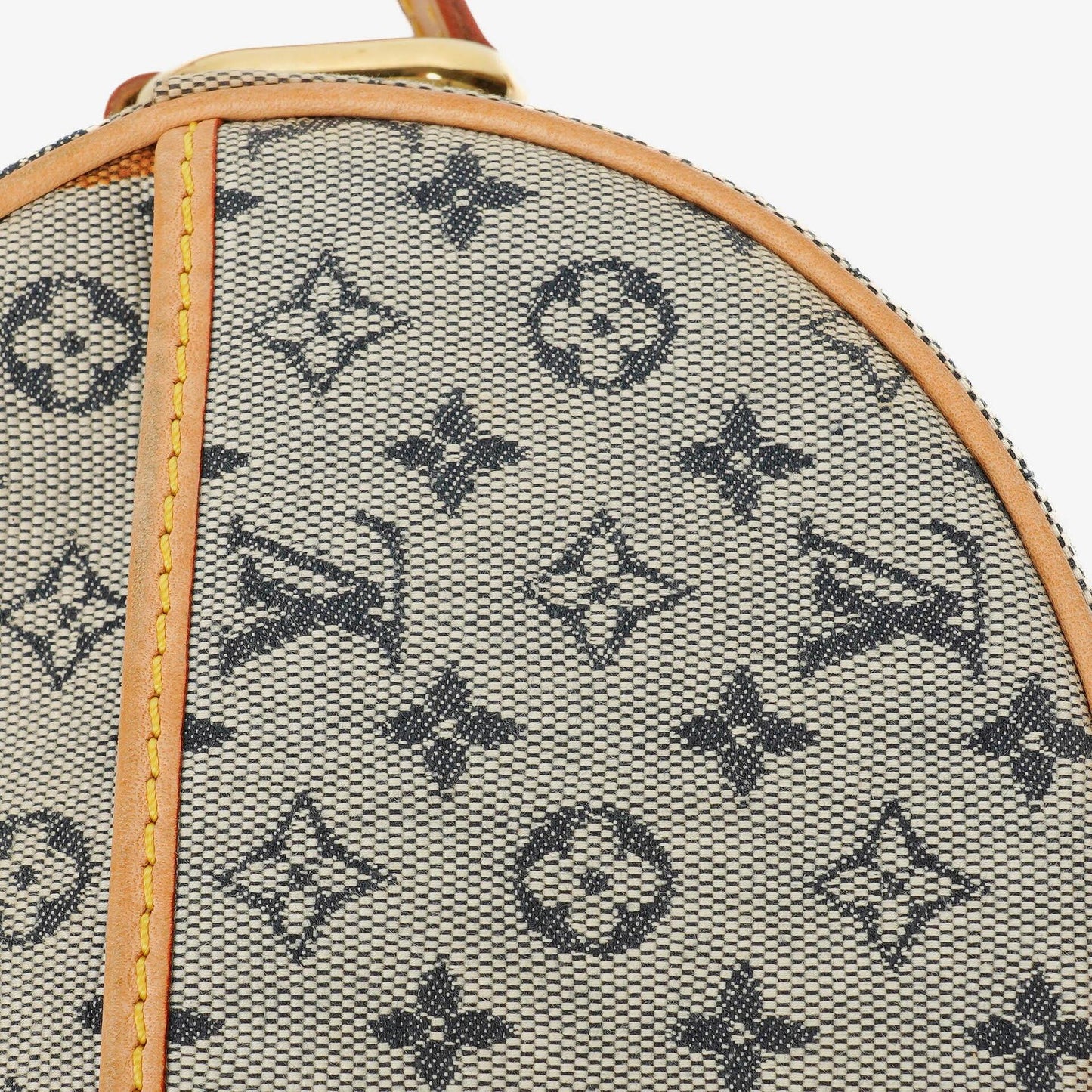 Louis Vuitton Mini Jeanne PM Blue Monogram Mini Lin Shoulder Bag
