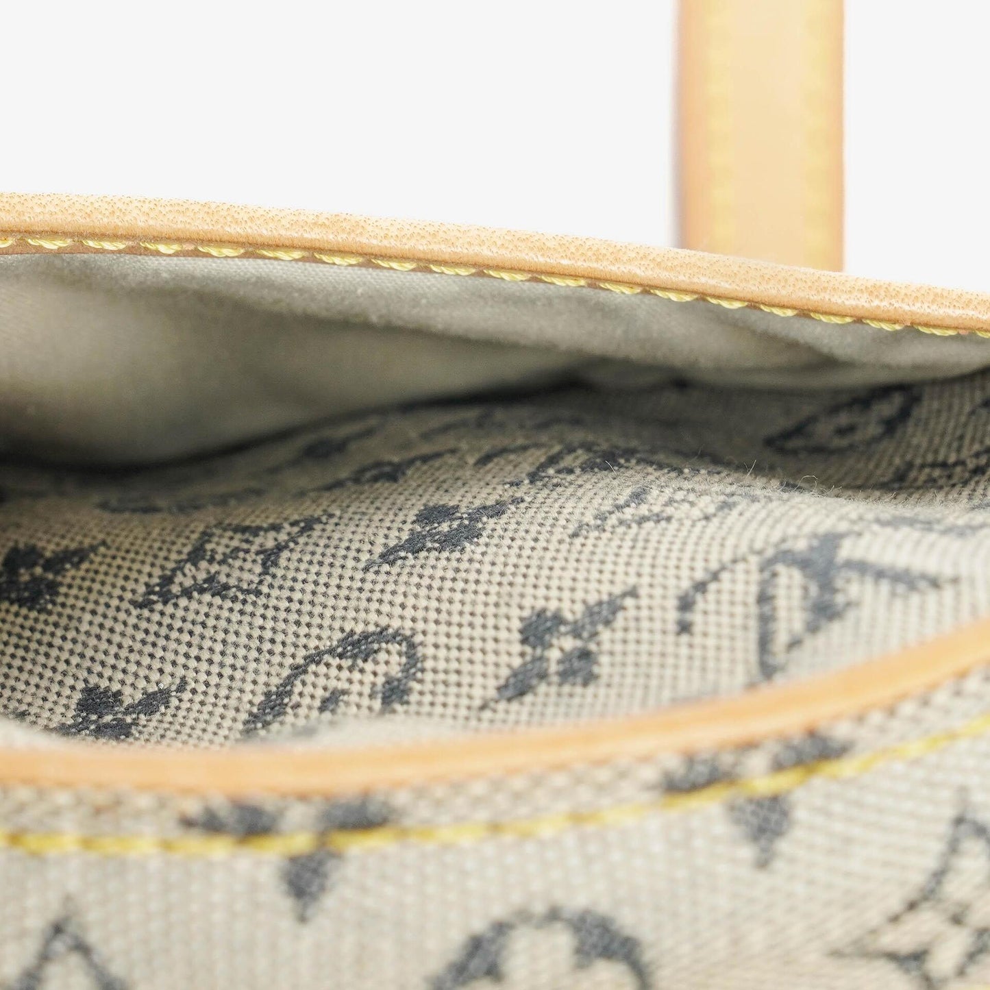 Louis Vuitton Mini Jeanne PM Blue Monogram Mini Lin Shoulder Bag
