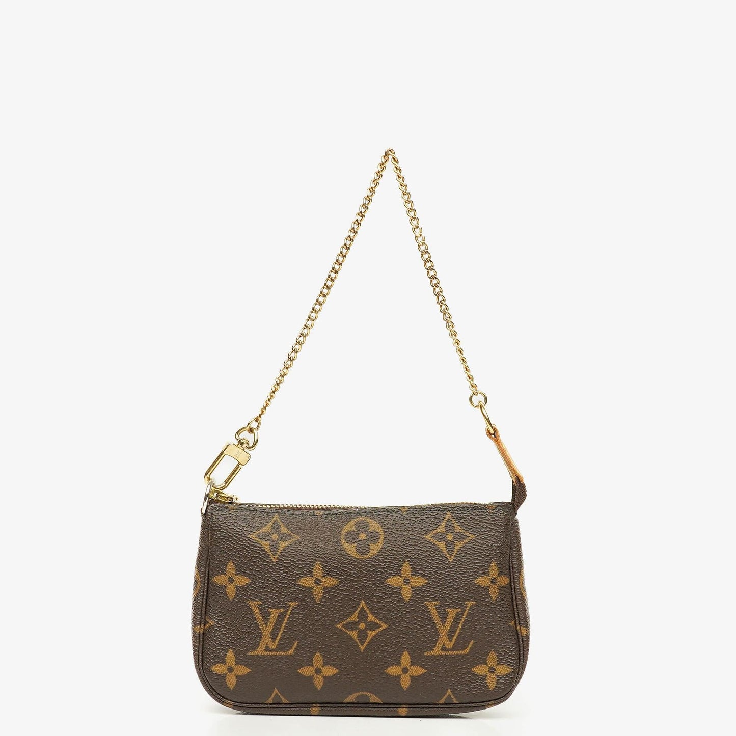 Louis Vuitton Mini Pochette Accessoires Monogram Canvas Clutch Handbag