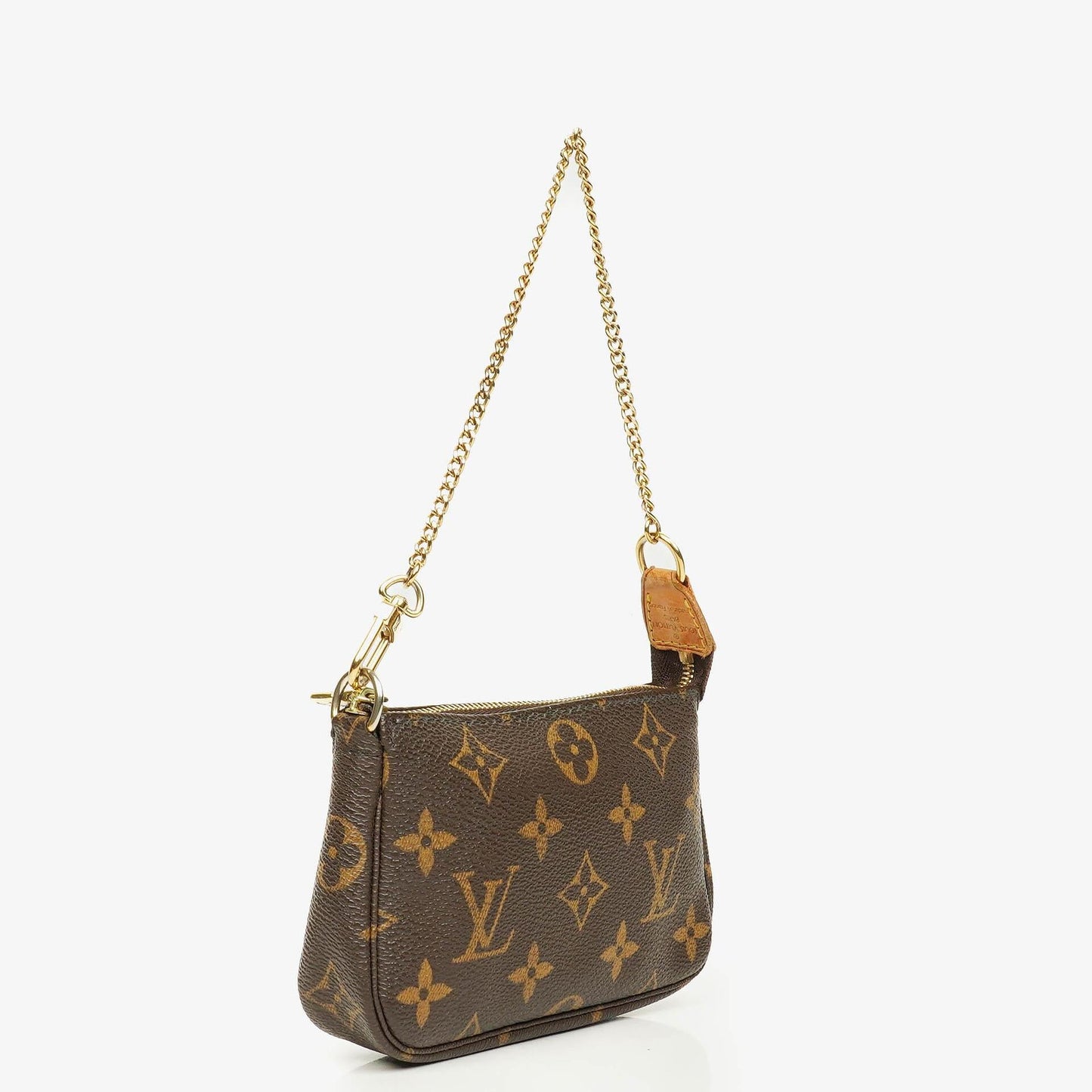 Louis Vuitton Mini Pochette Accessoires Monogram Canvas Clutch Handbag