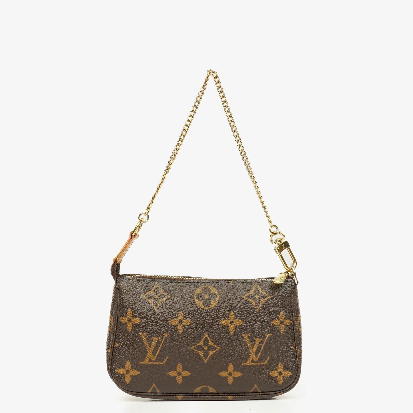 Louis Vuitton Mini Pochette Accessoires Monogram Canvas Clutch Handbag