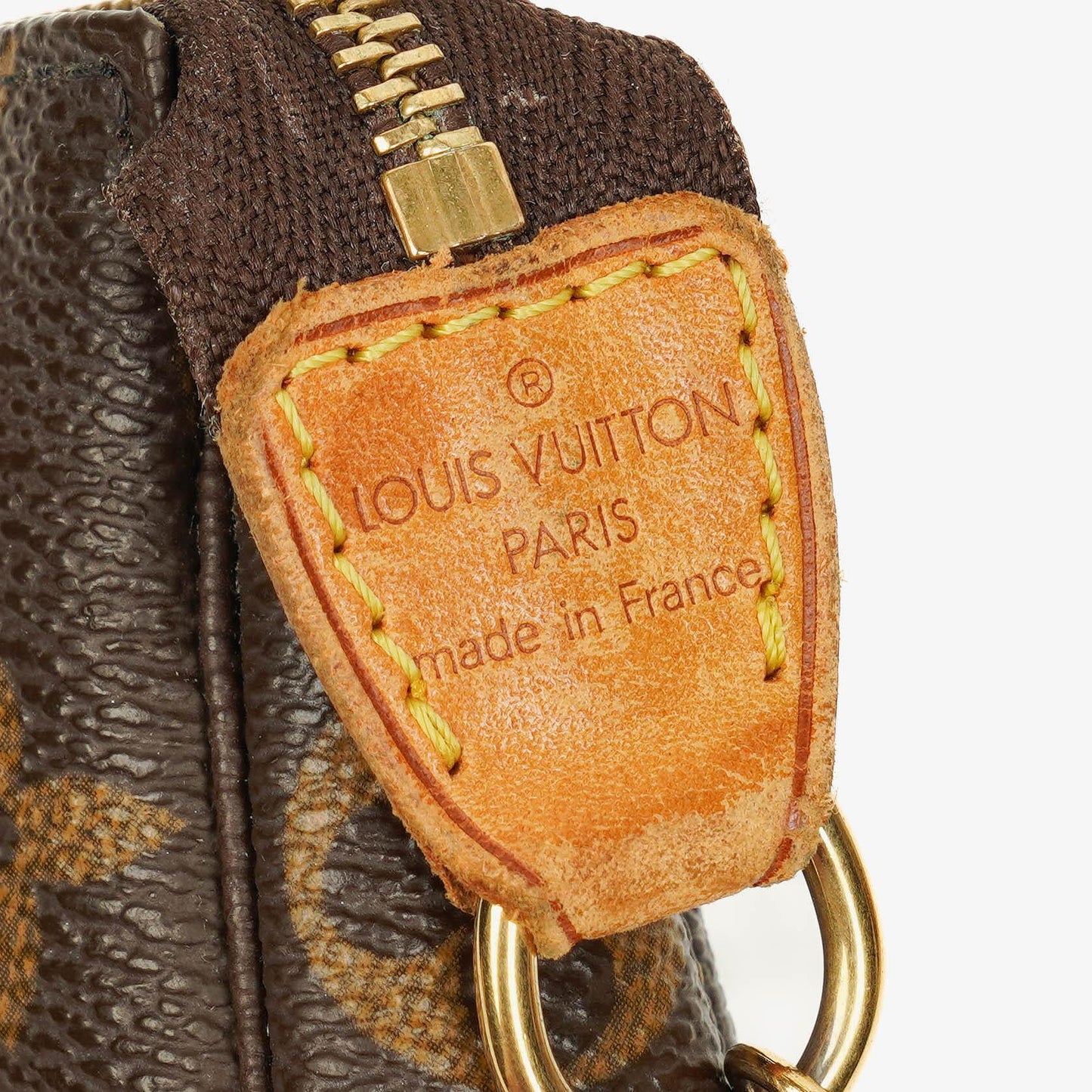 Louis Vuitton Mini Pochette Accessoires Monogram Canvas Clutch Handbag