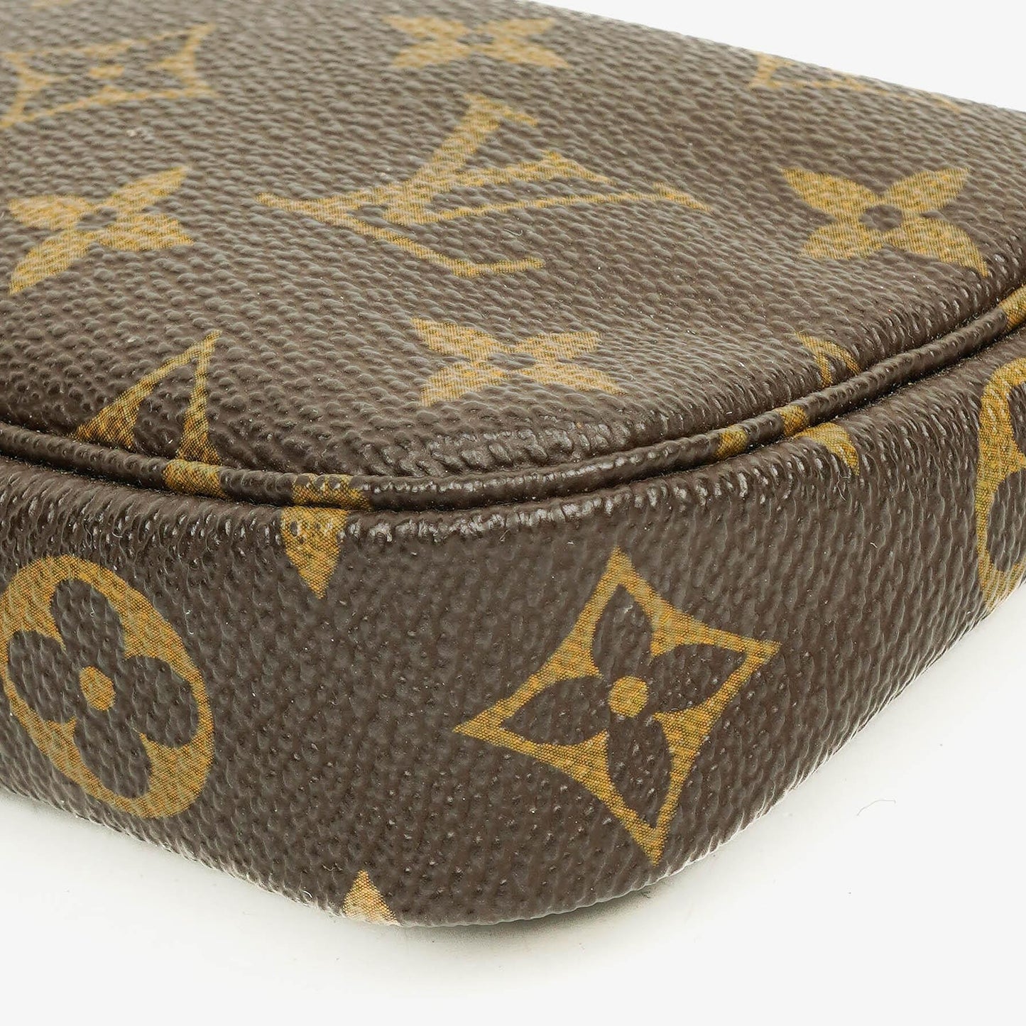 Louis Vuitton Mini Pochette Accessoires Monogram Canvas Clutch Handbag