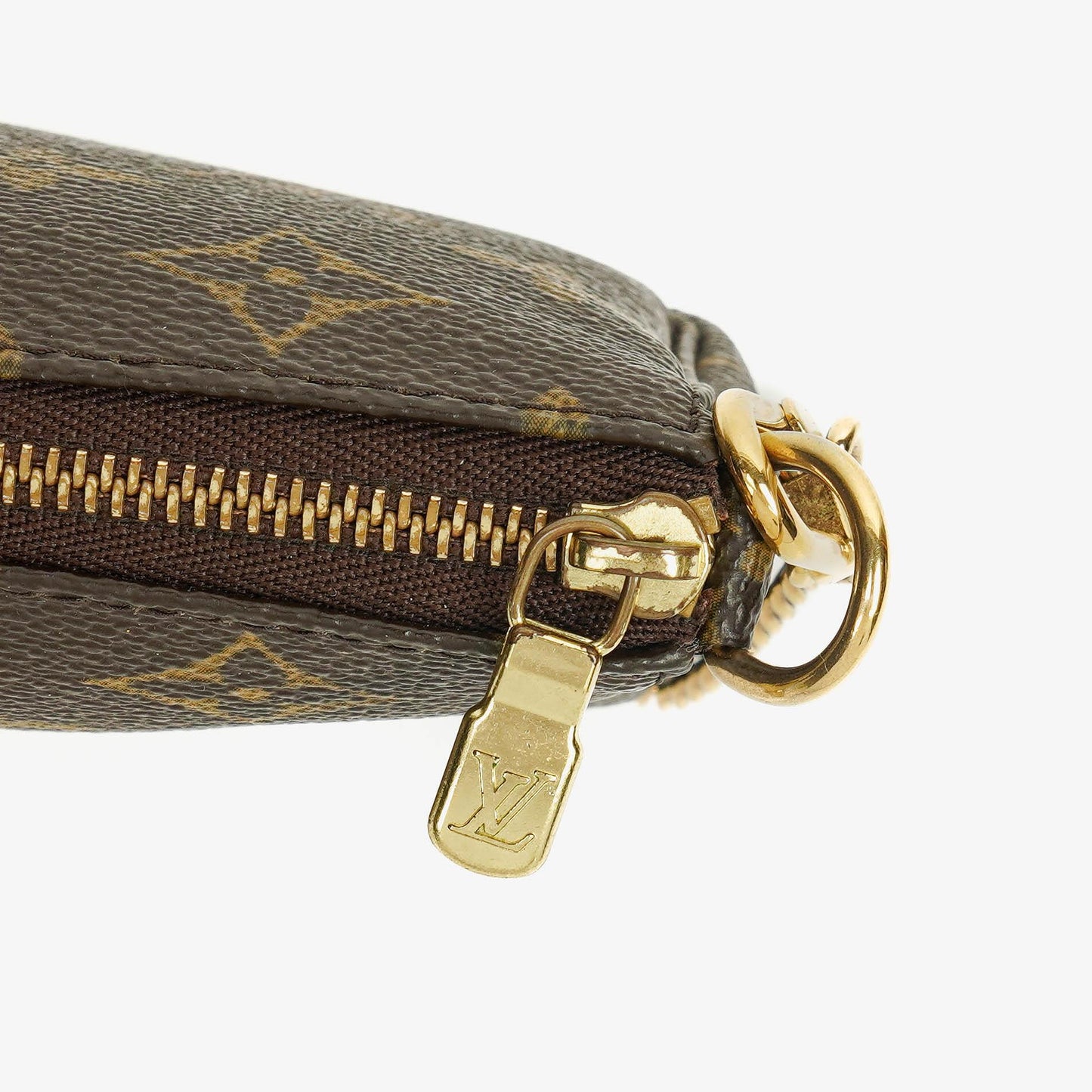 Louis Vuitton Mini Pochette Accessoires Monogram Canvas Clutch Handbag