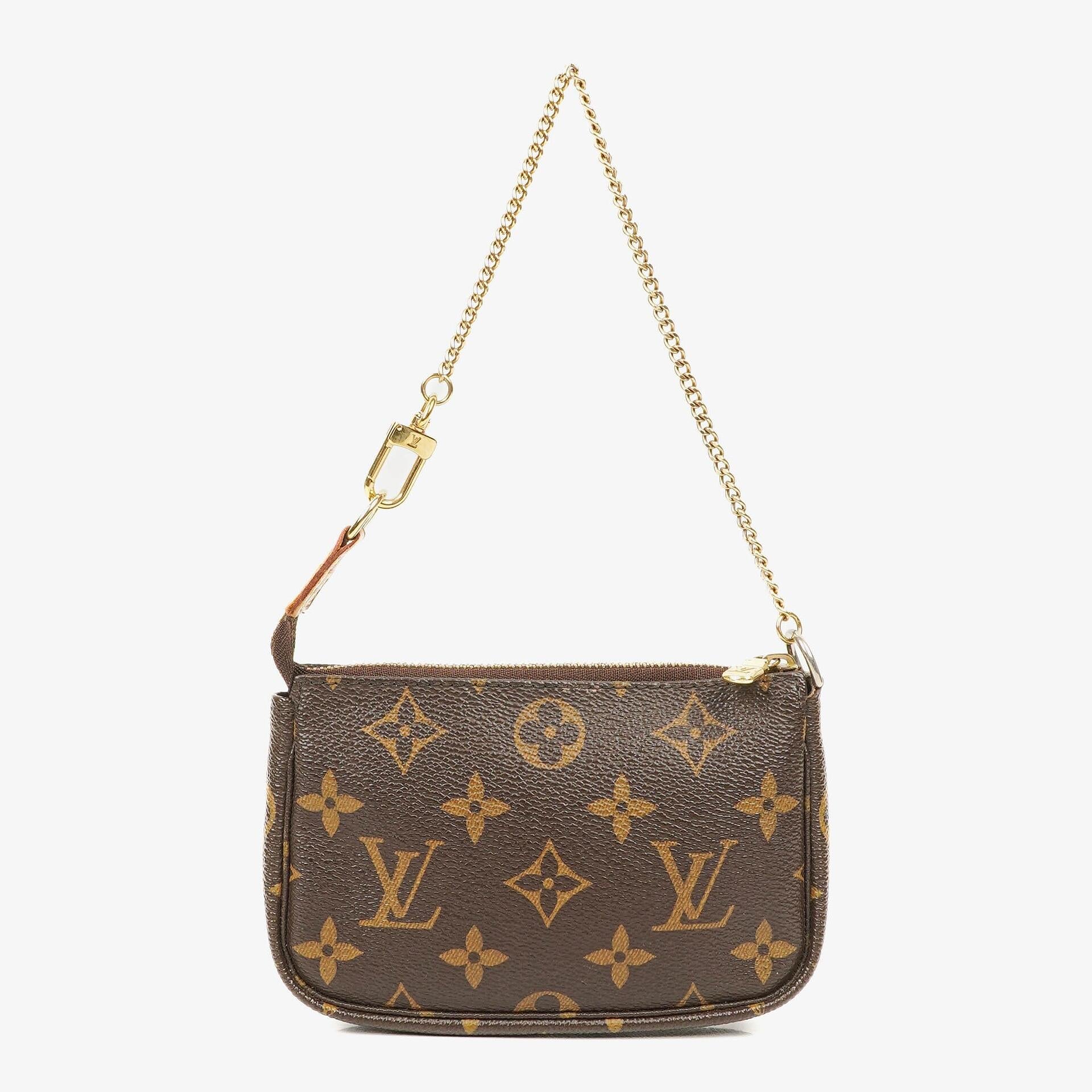 Louis Vuitton Mini Pochette Accessories Monogram Canvas