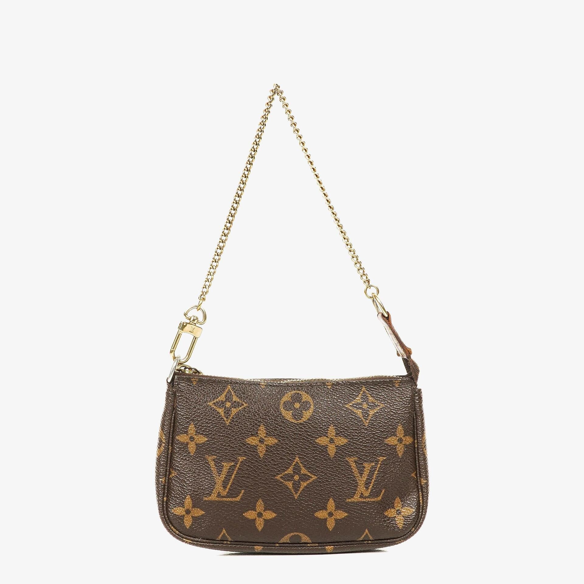 Louis Vuitton Mini Pochette Accessories Monogram Canvas
