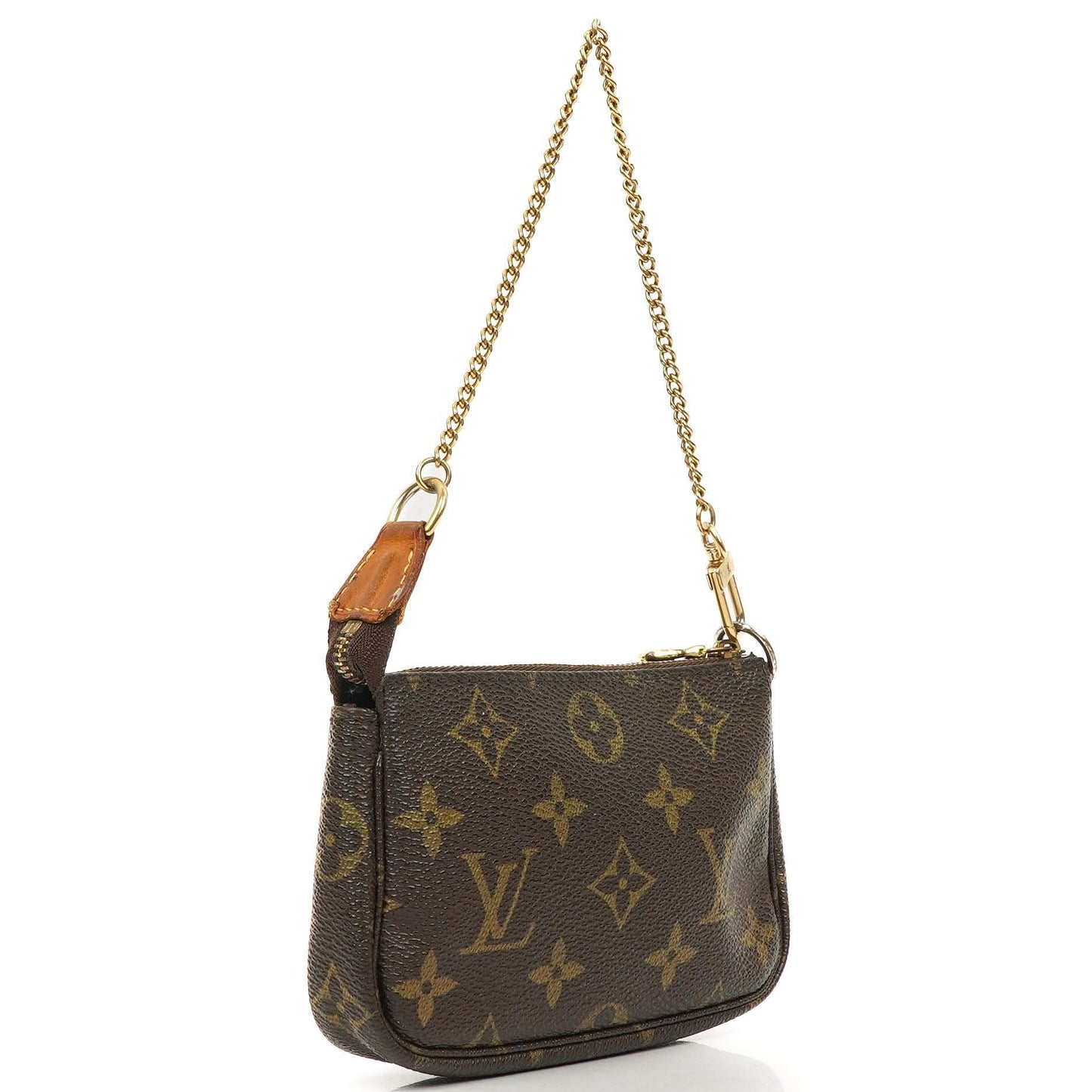 Louis Vuitton Mini Pochette Accessories Monogram Canvas Clutch Bag, 2007