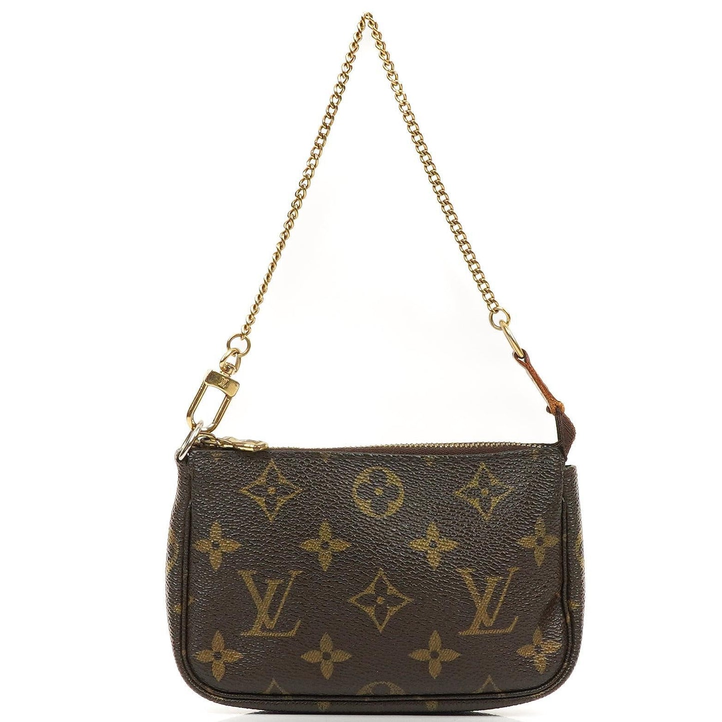 Louis Vuitton Mini Pochette Accessories Monogram Canvas Clutch Bag, 2007