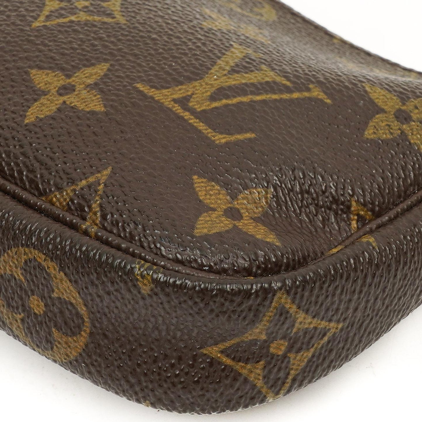 Louis Vuitton Mini Pochette Accessories Monogram Canvas Clutch Bag, 2007