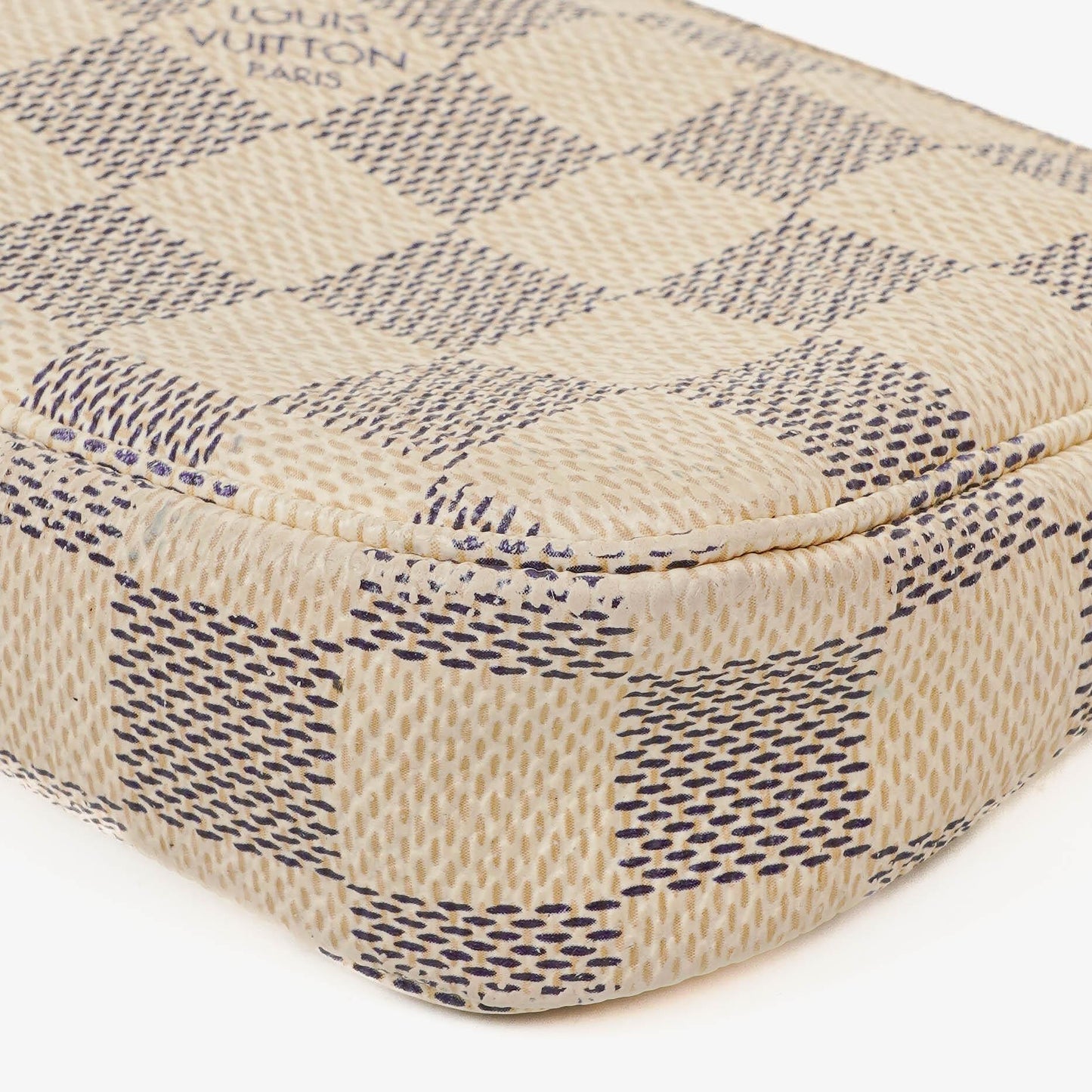 Louis Vuitton Mini Pochette Damier Azur Canvas