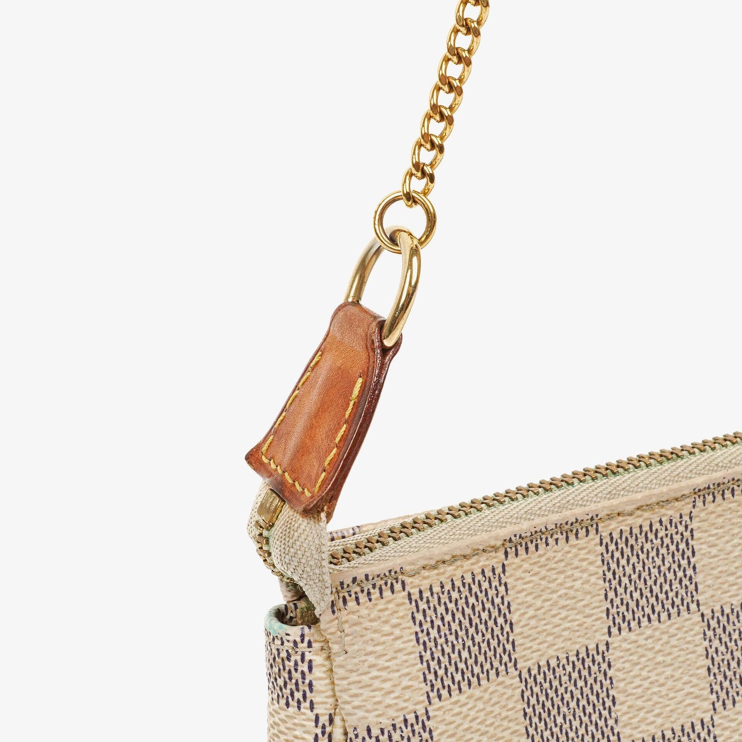 Louis Vuitton Mini Pochette Damier Azur Canvas