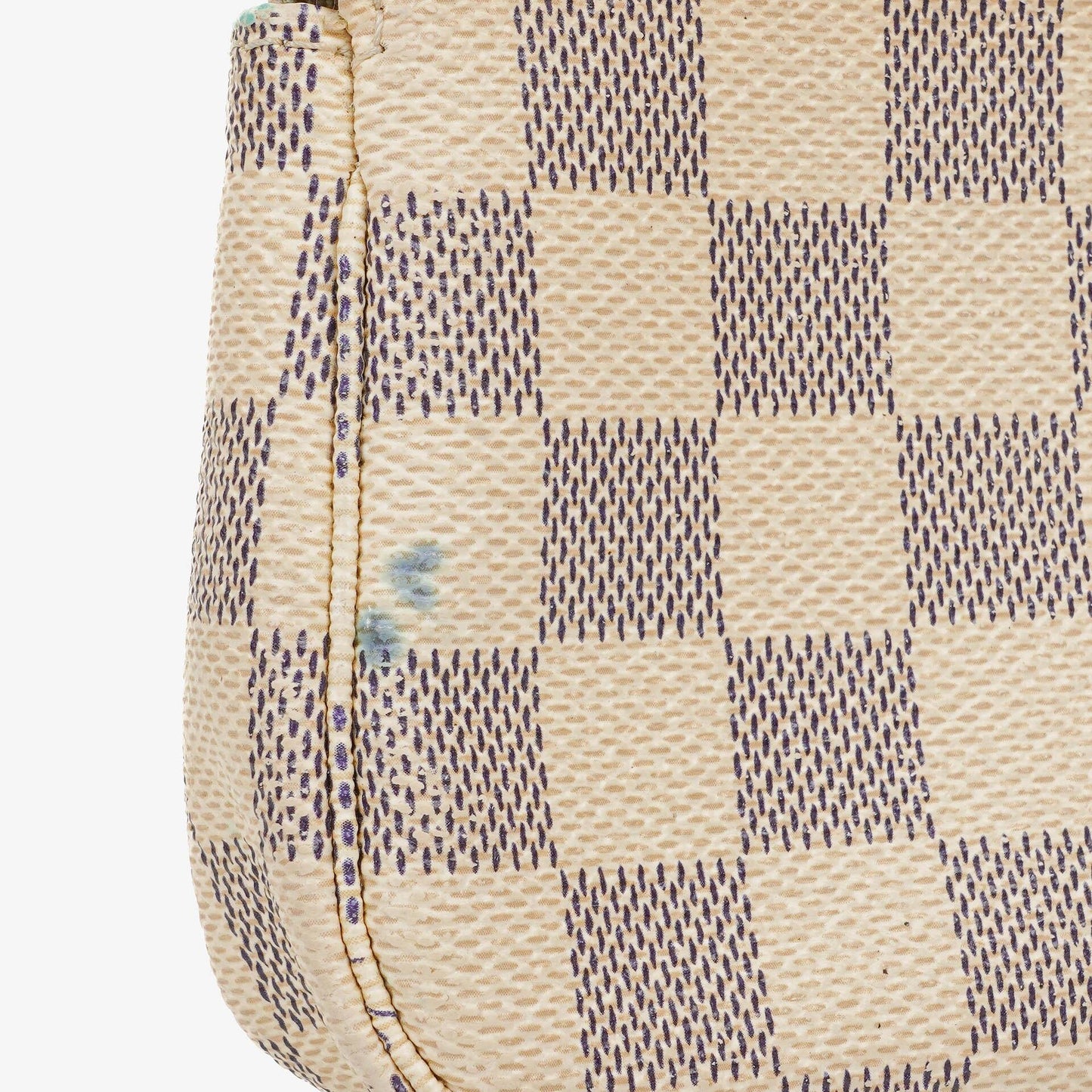 Louis Vuitton Mini Pochette Damier Azur Canvas