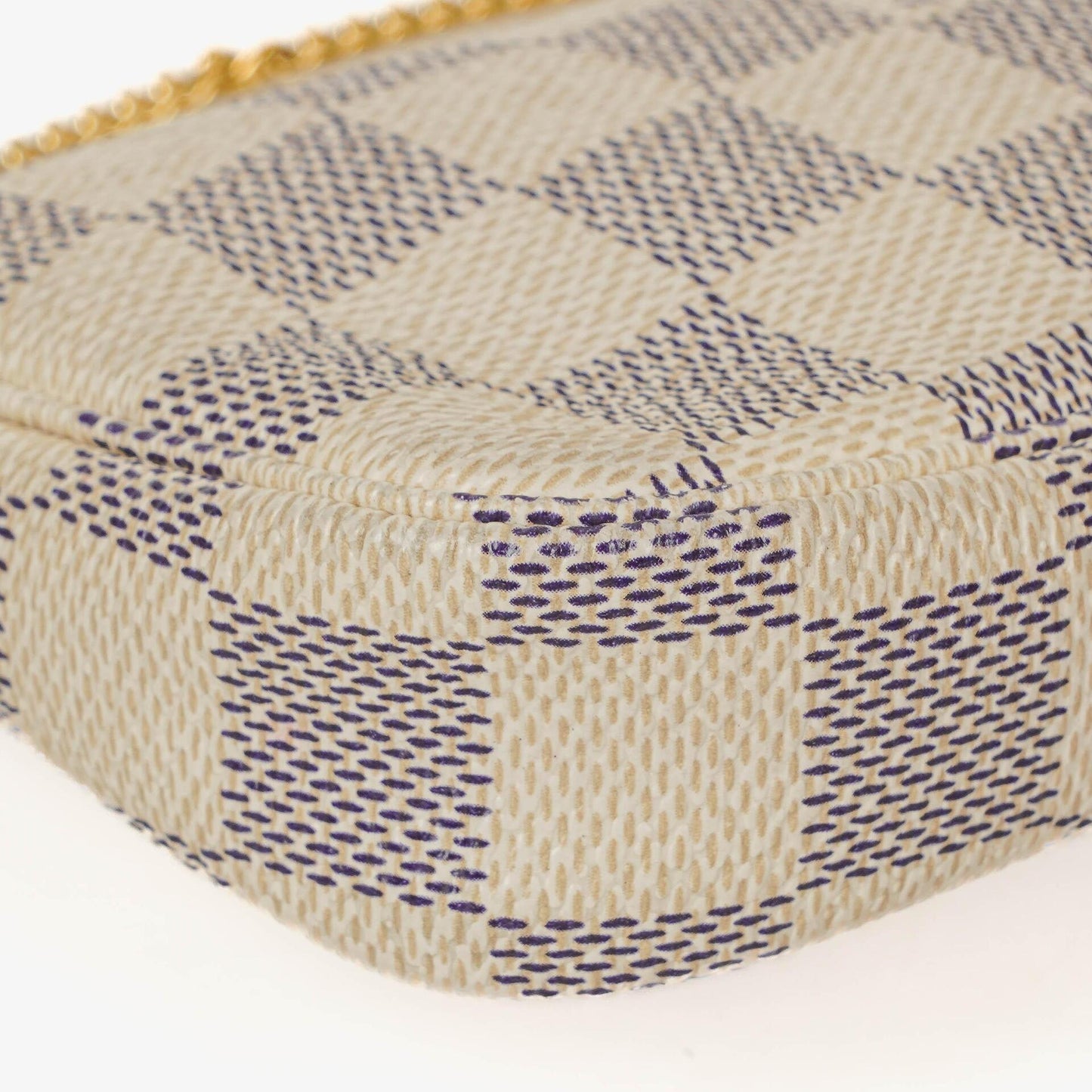Louis Vuitton Mini Pochette Damier Azur Canvas