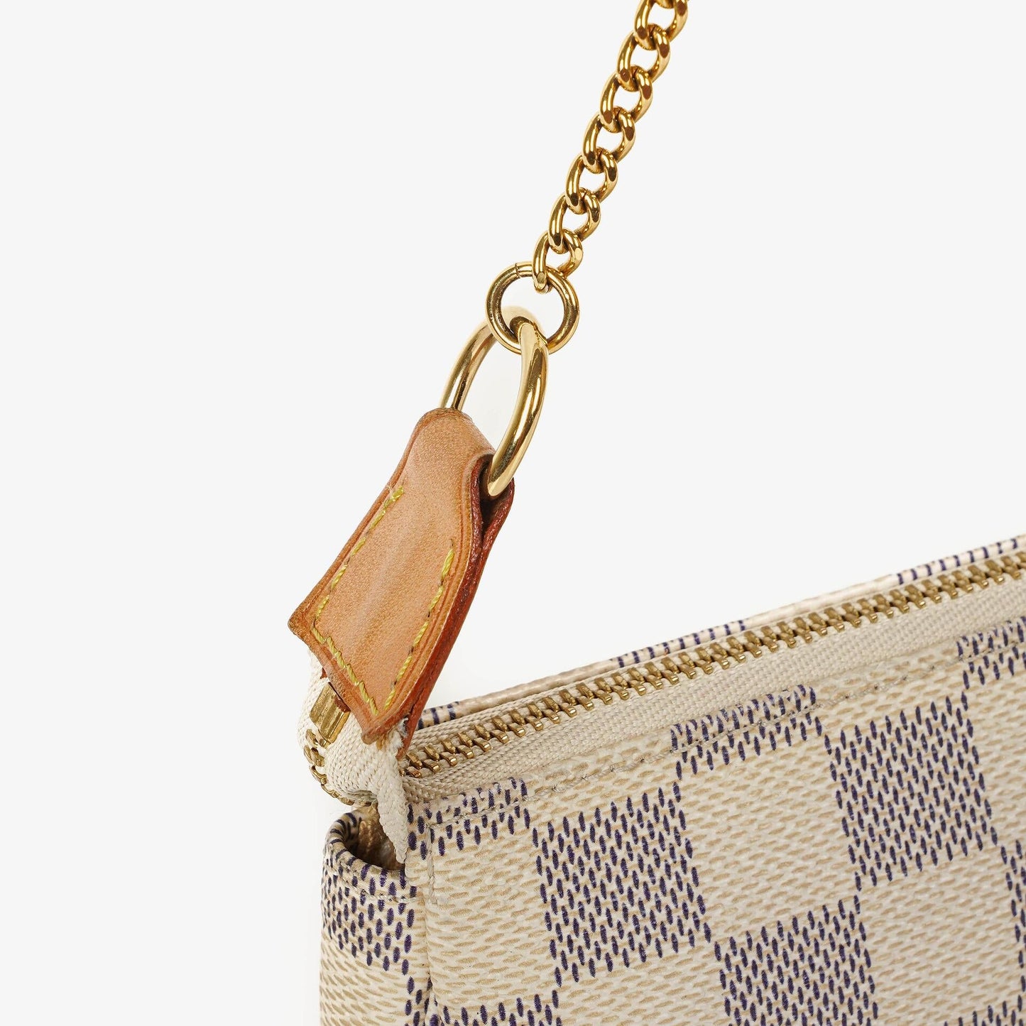 Louis Vuitton Mini Pochette Damier Azur Canvas