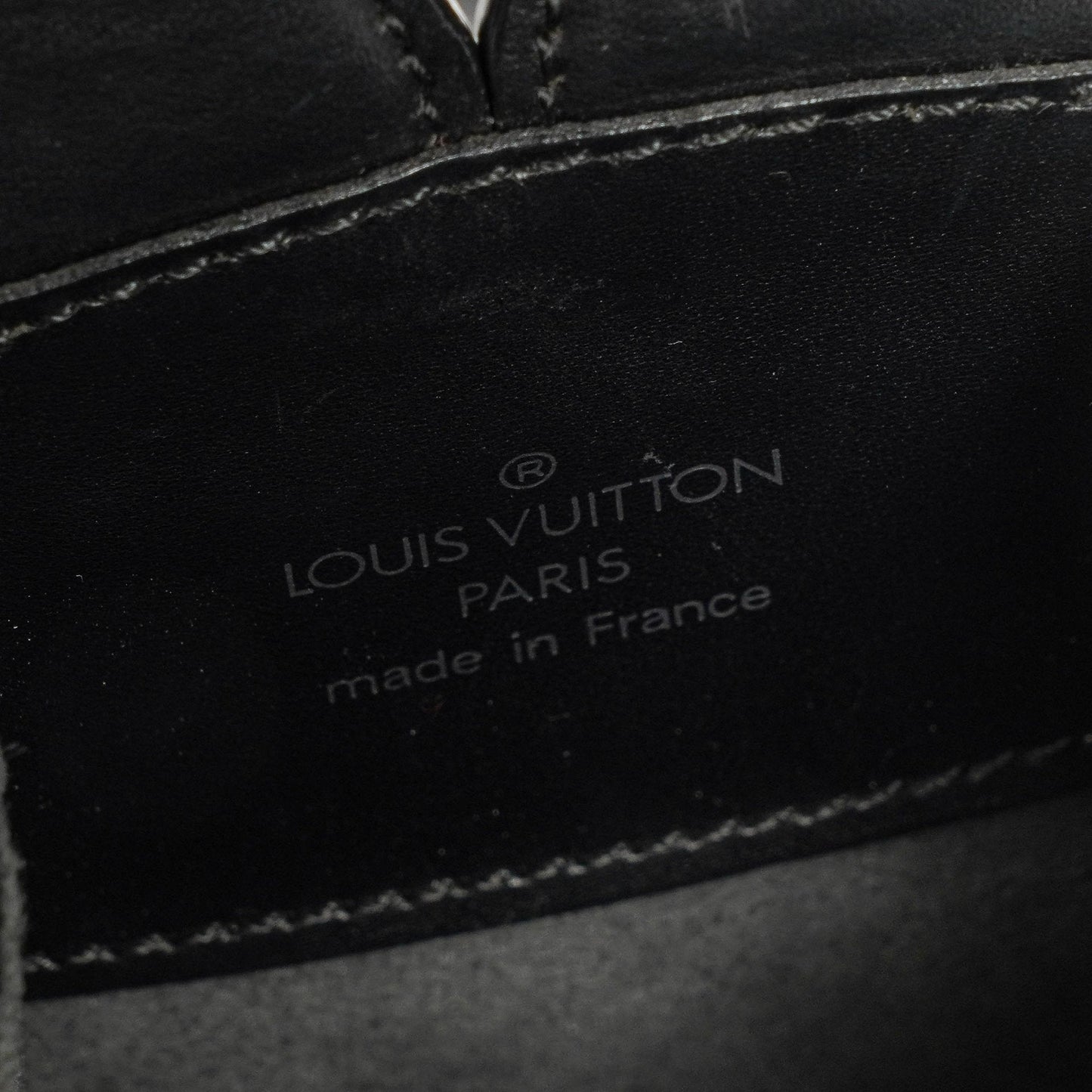 Louis Vuitton Minuit Black Epi Leather Bag
