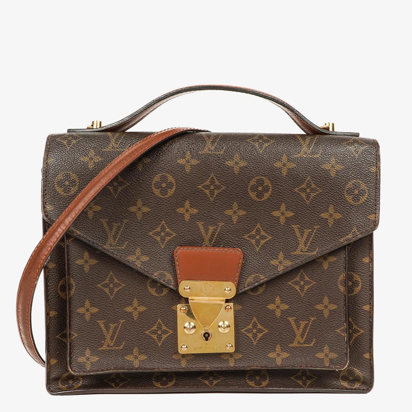 Louis Vuitton Monceau 28 Monogram Canvas Bag