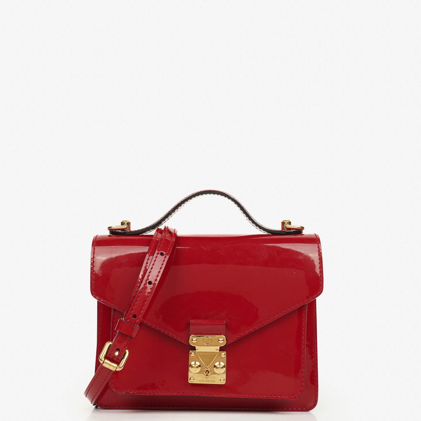 Louis Vuitton Monceau BB Vernis Handbag