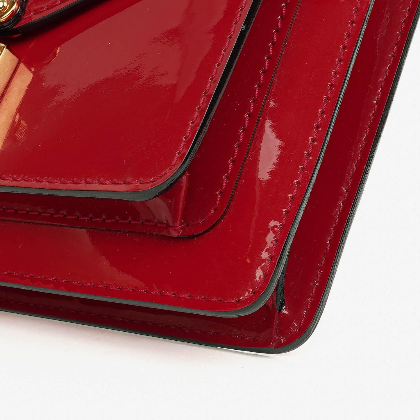 Louis Vuitton Monceau BB Vernis Handbag