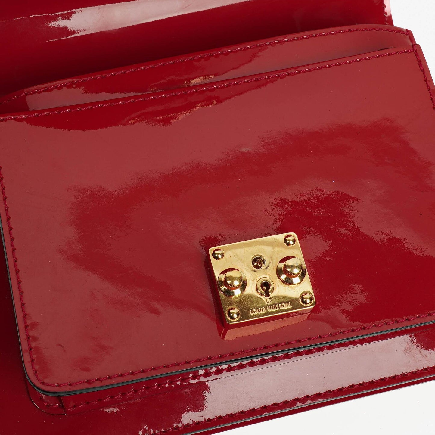 Louis Vuitton Monceau BB Vernis Handbag