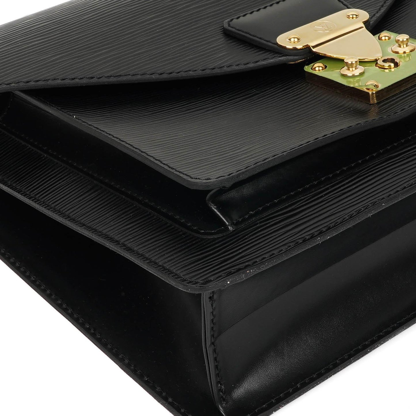 Louis Vuitton Monceau Black EPI Leather Handbag