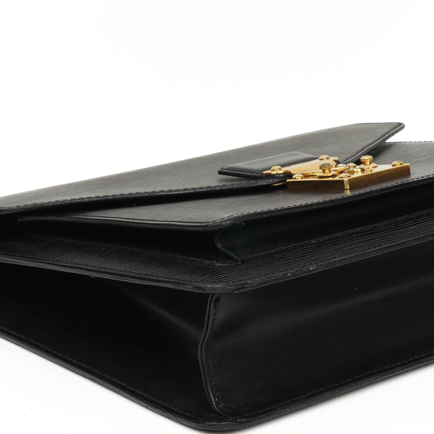 Louis Vuitton Monceau Black EPI Leather Handbag