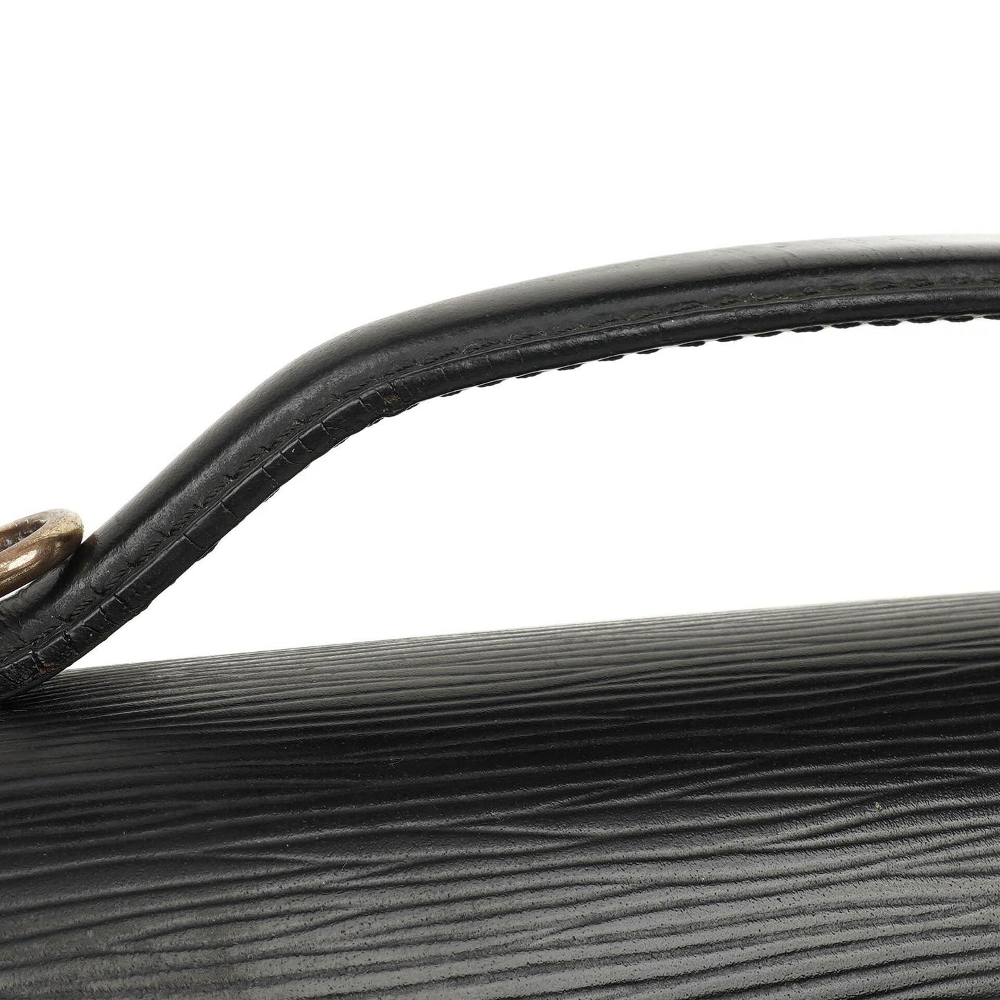 Louis Vuitton Monceau Black EPI Leather Handbag