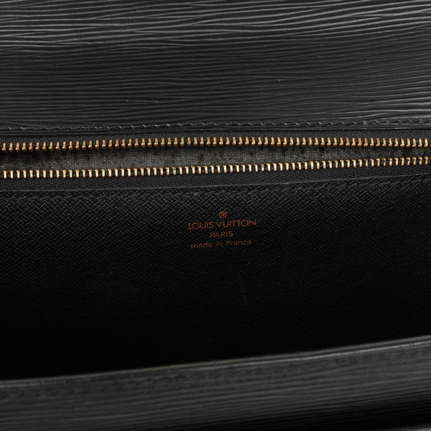 Louis Vuitton Monceau Black EPI Leather Handbag