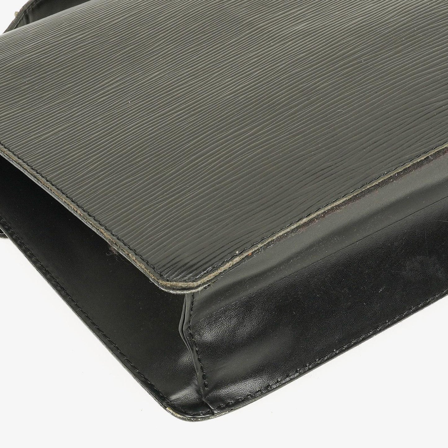 Louis Vuitton Monceau Black EPI Leather Handbag