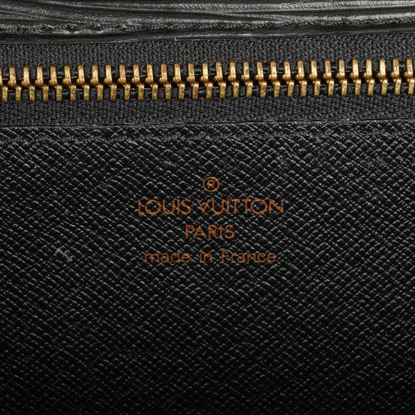 Louis Vuitton Monceau Black EPI Leather Handbag