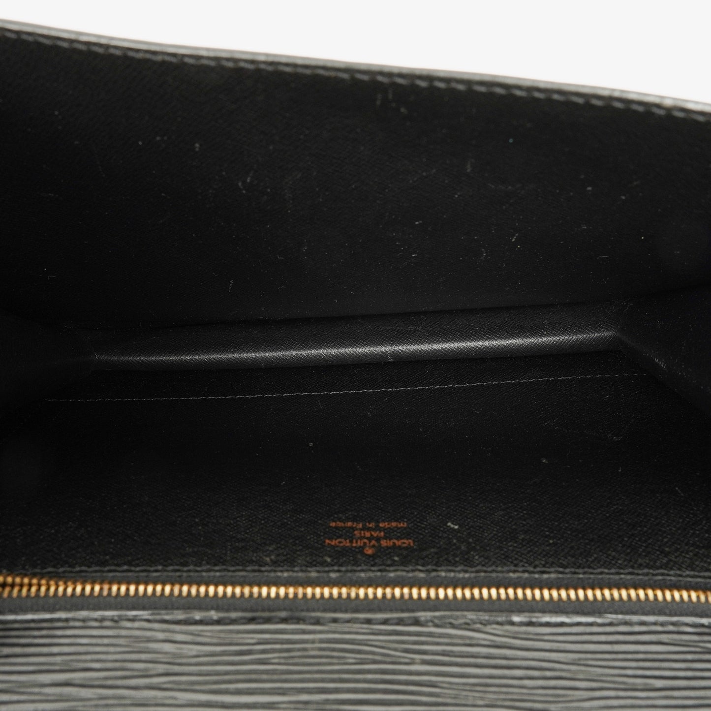Louis Vuitton Monceau Black EPI Leather Handbag