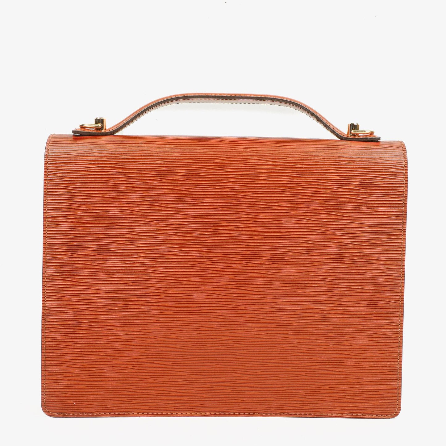 Louis Vuitton Monceau Brown EPI Leather Handbag
