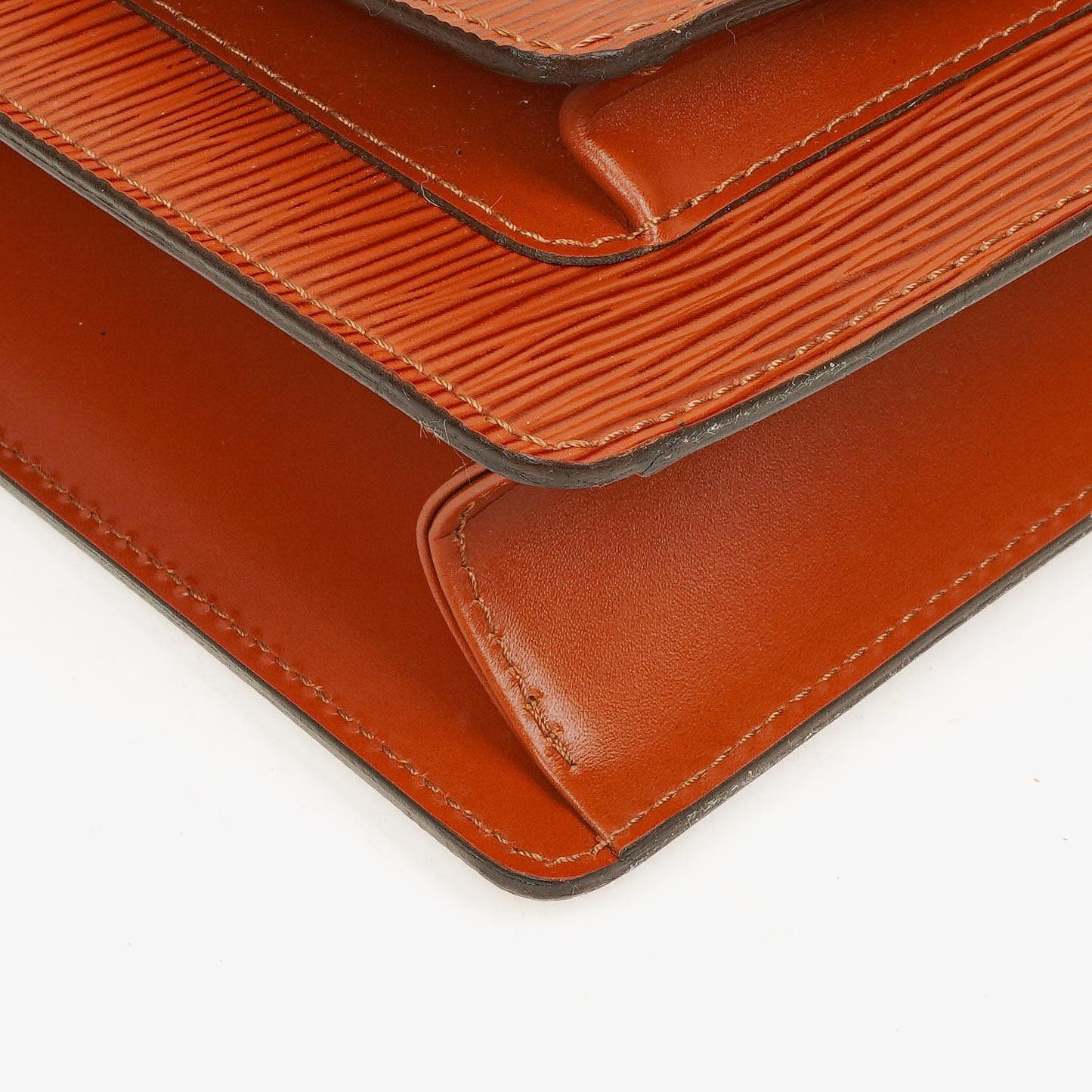 Louis Vuitton Monceau Brown EPI Leather Handbag