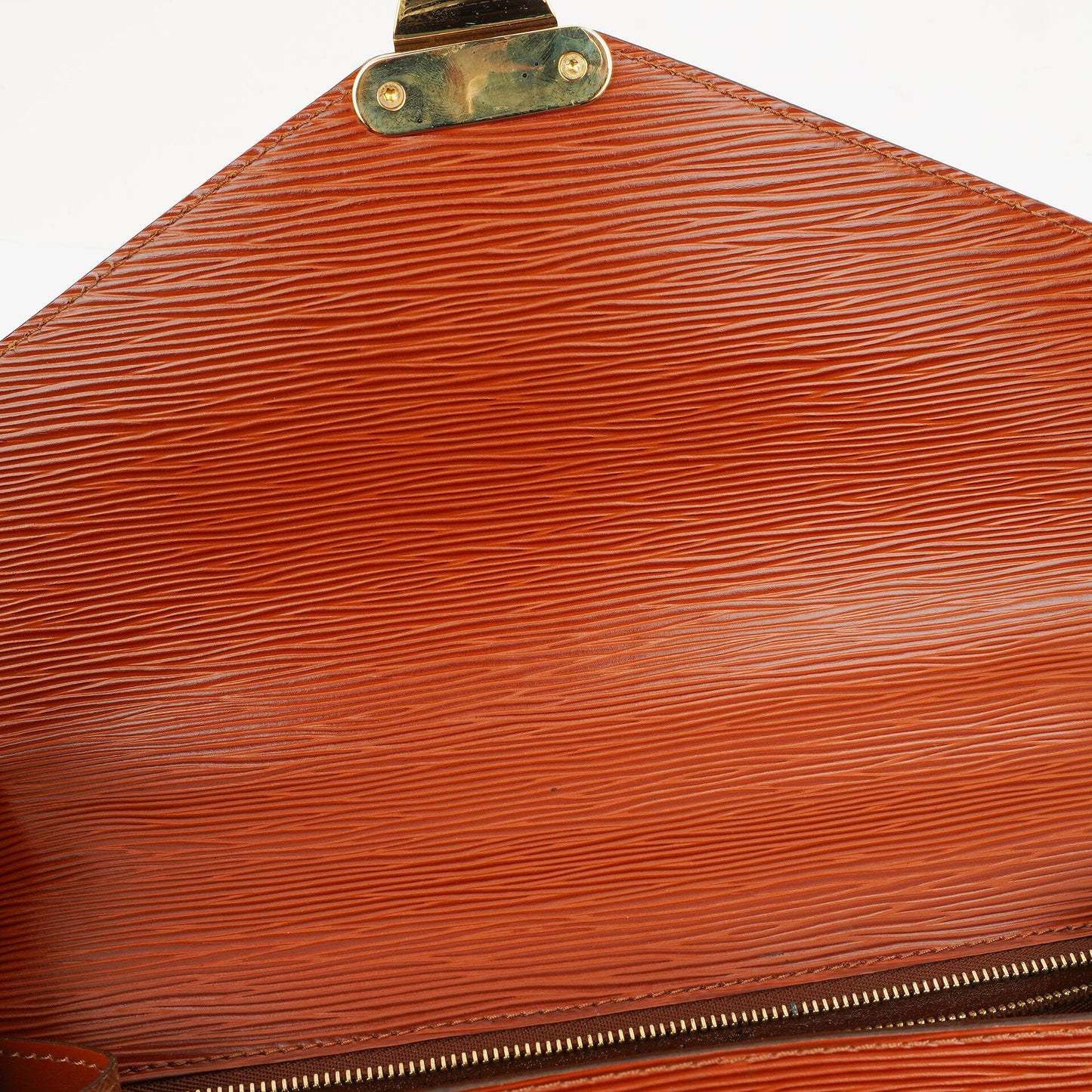 Louis Vuitton Monceau Brown EPI Leather Handbag
