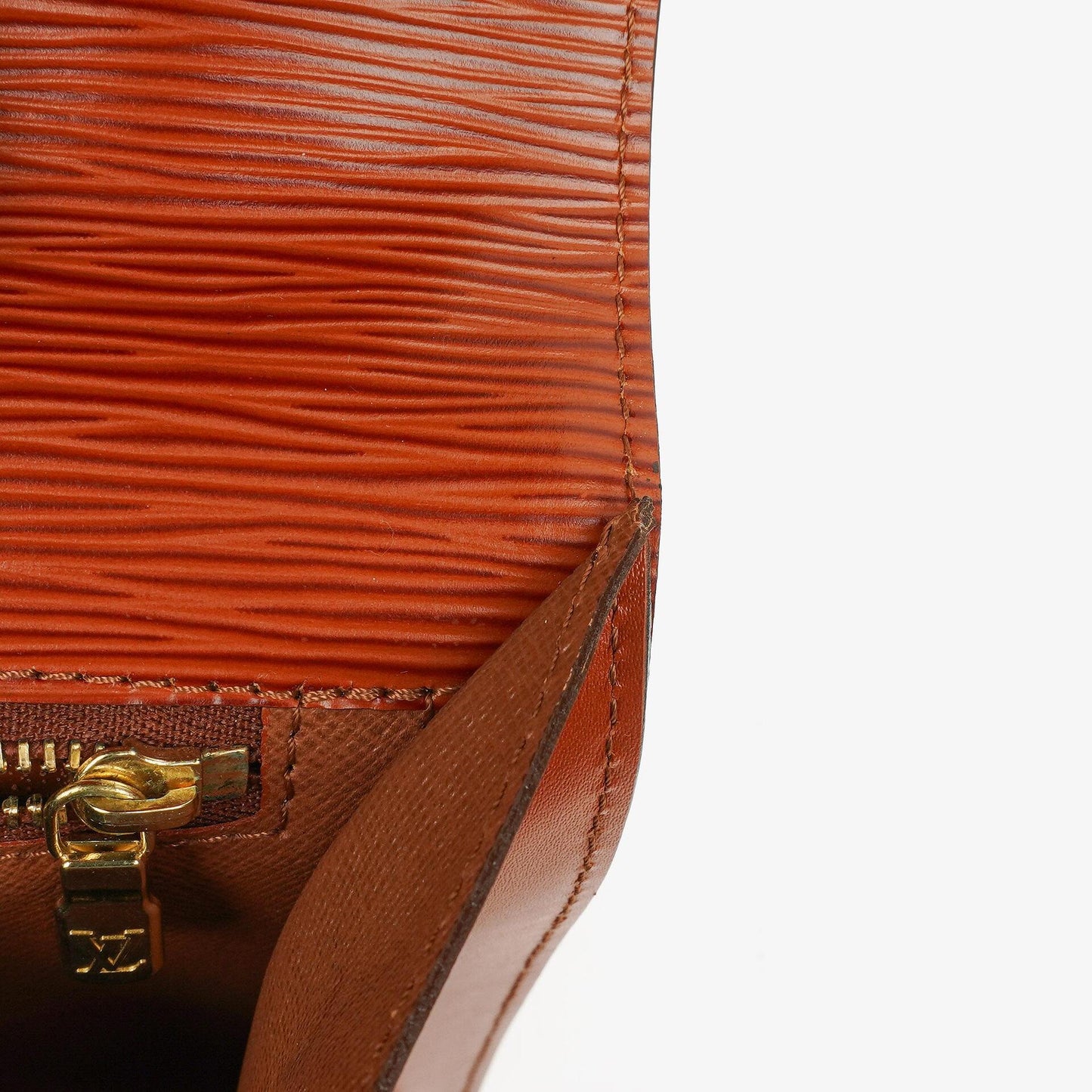 Louis Vuitton Monceau Brown EPI Leather Handbag