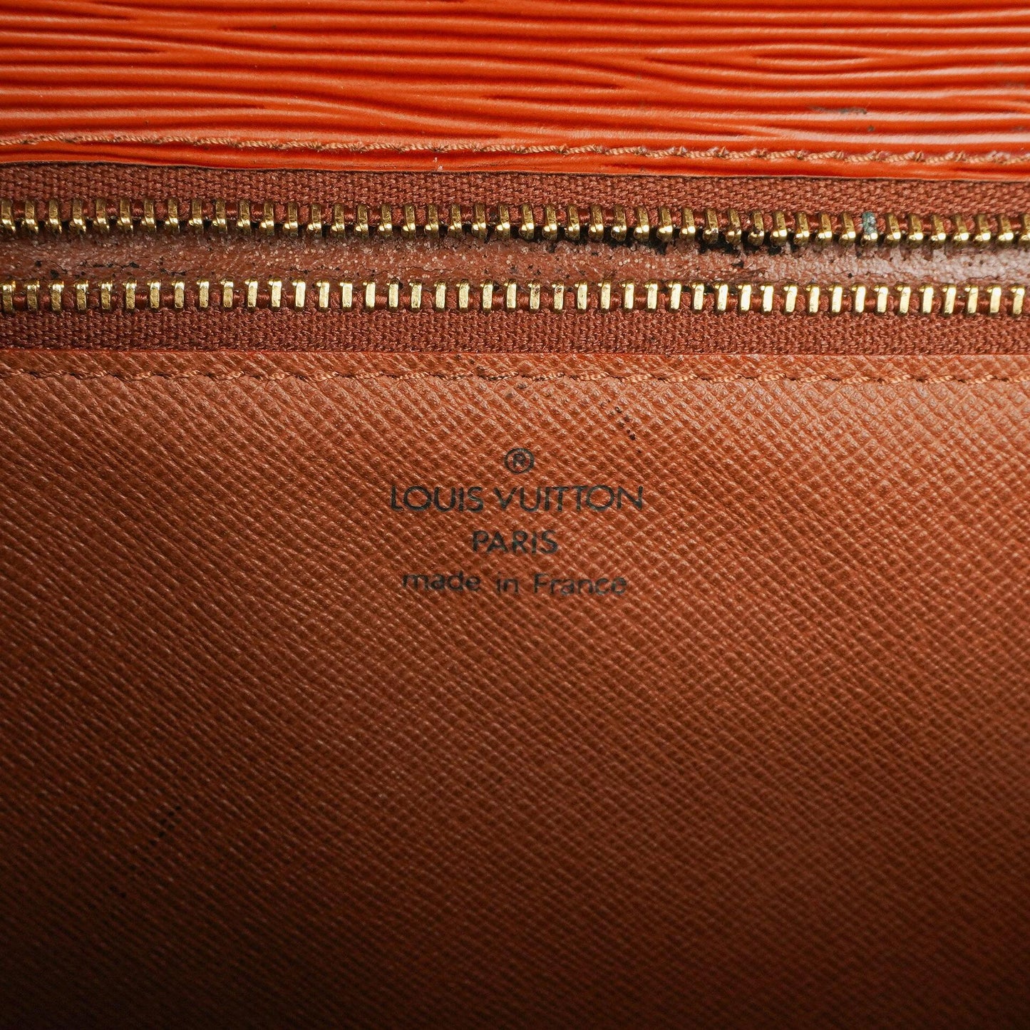 Louis Vuitton Monceau Brown EPI Leather Handbag