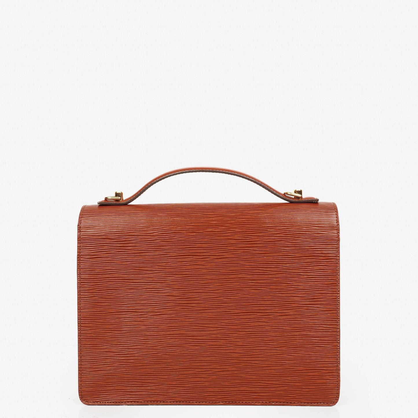 Louis Vuitton Monceau Brown EPI Leather Handbag