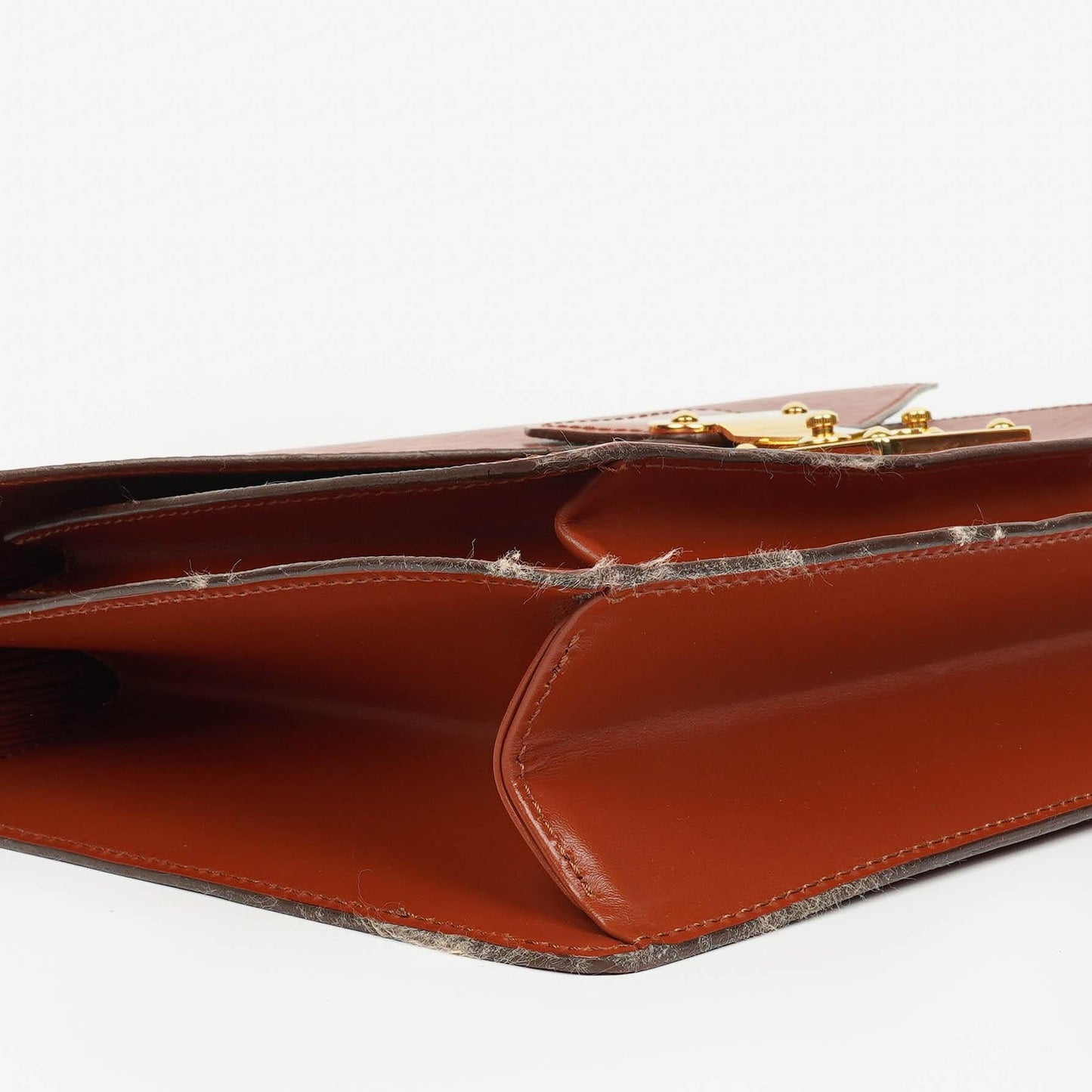 Louis Vuitton Monceau Brown EPI Leather Handbag