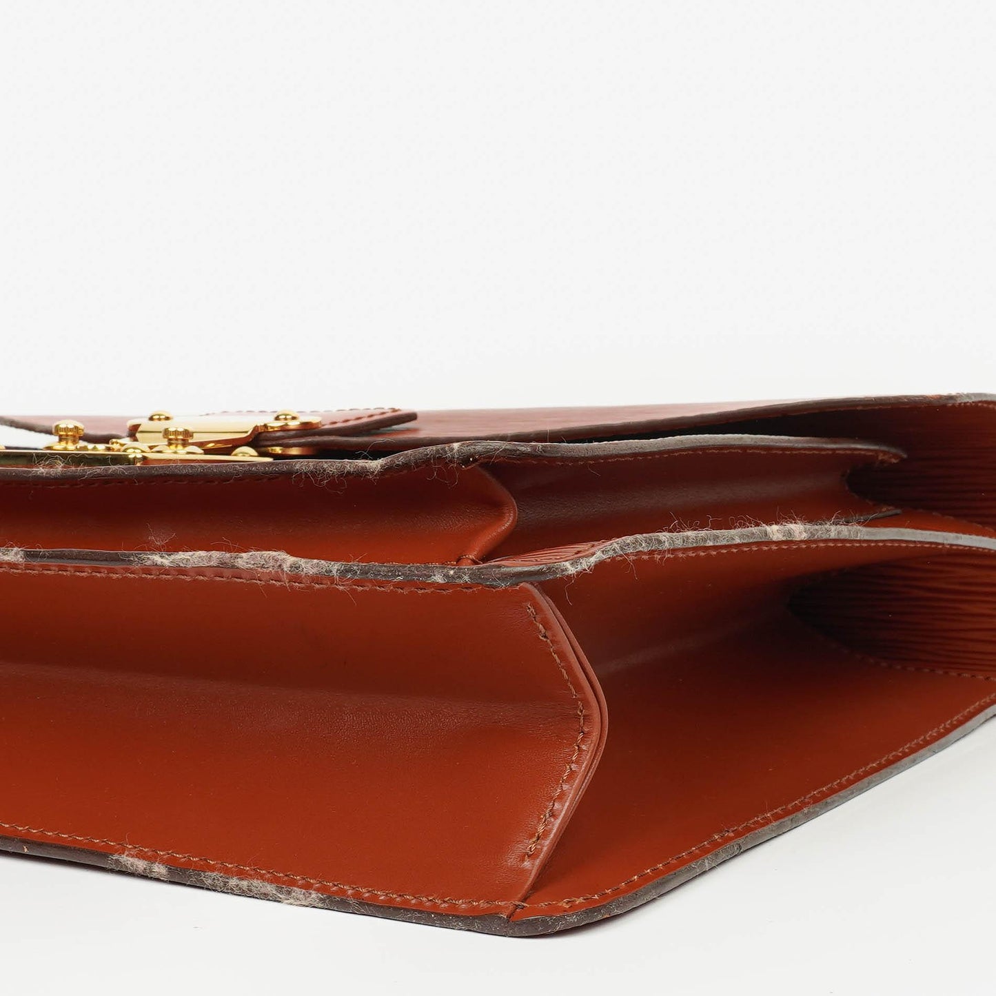 Louis Vuitton Monceau Brown EPI Leather Handbag