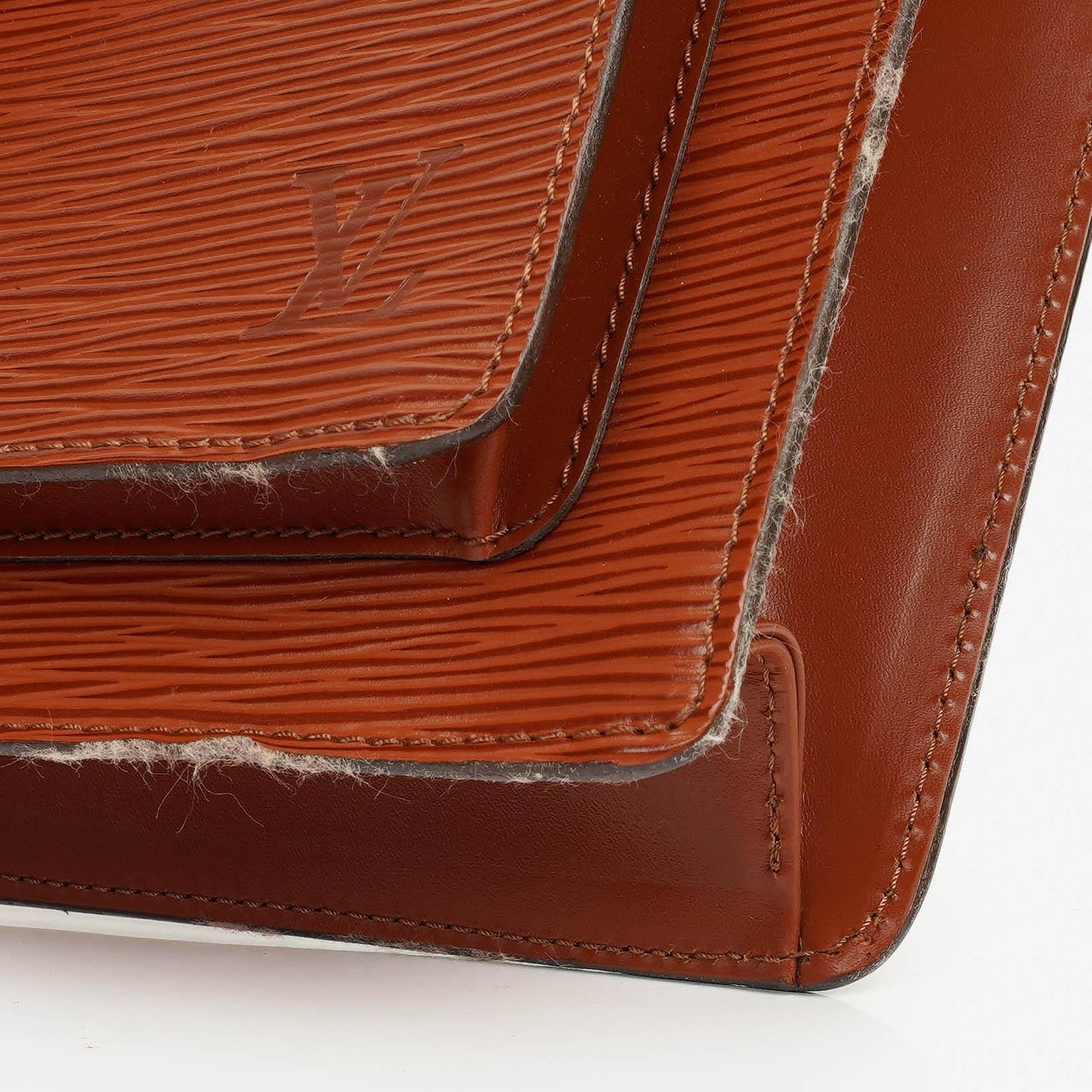 Louis Vuitton Monceau Brown EPI Leather Handbag