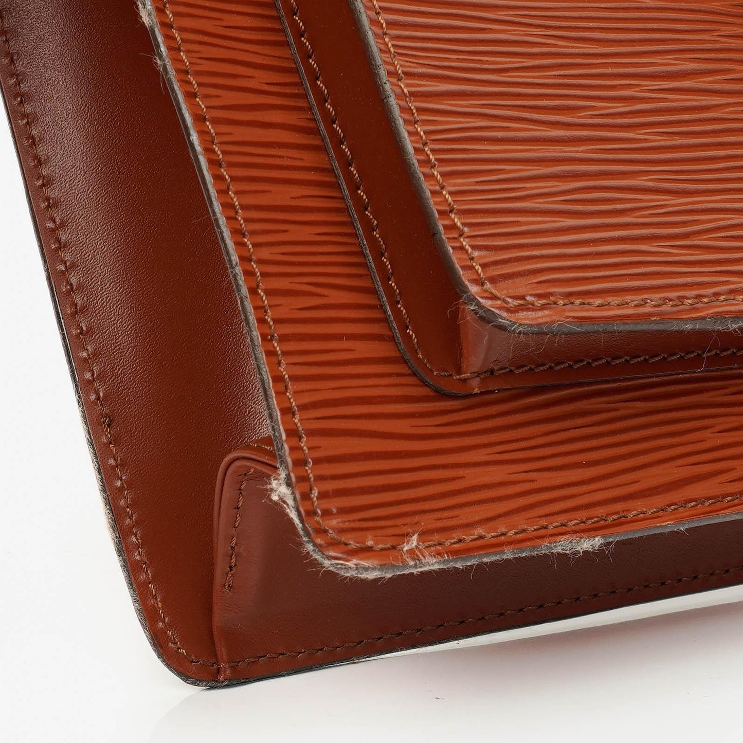 Louis Vuitton Monceau Brown EPI Leather Handbag