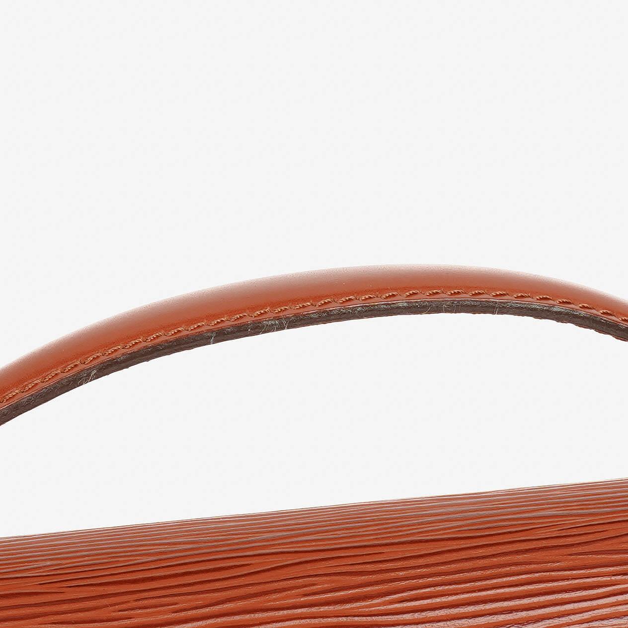 Louis Vuitton Monceau Brown EPI Leather Handbag