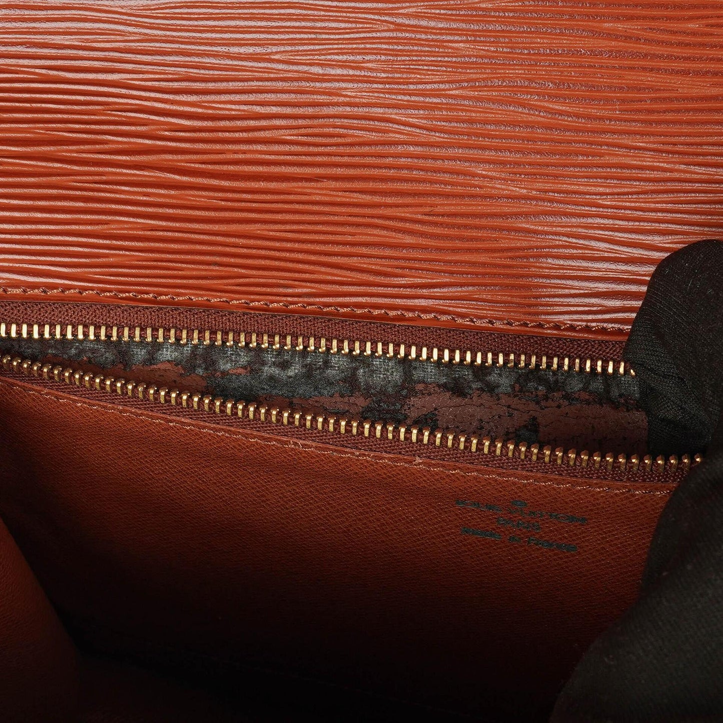 Louis Vuitton Monceau Brown EPI Leather Handbag